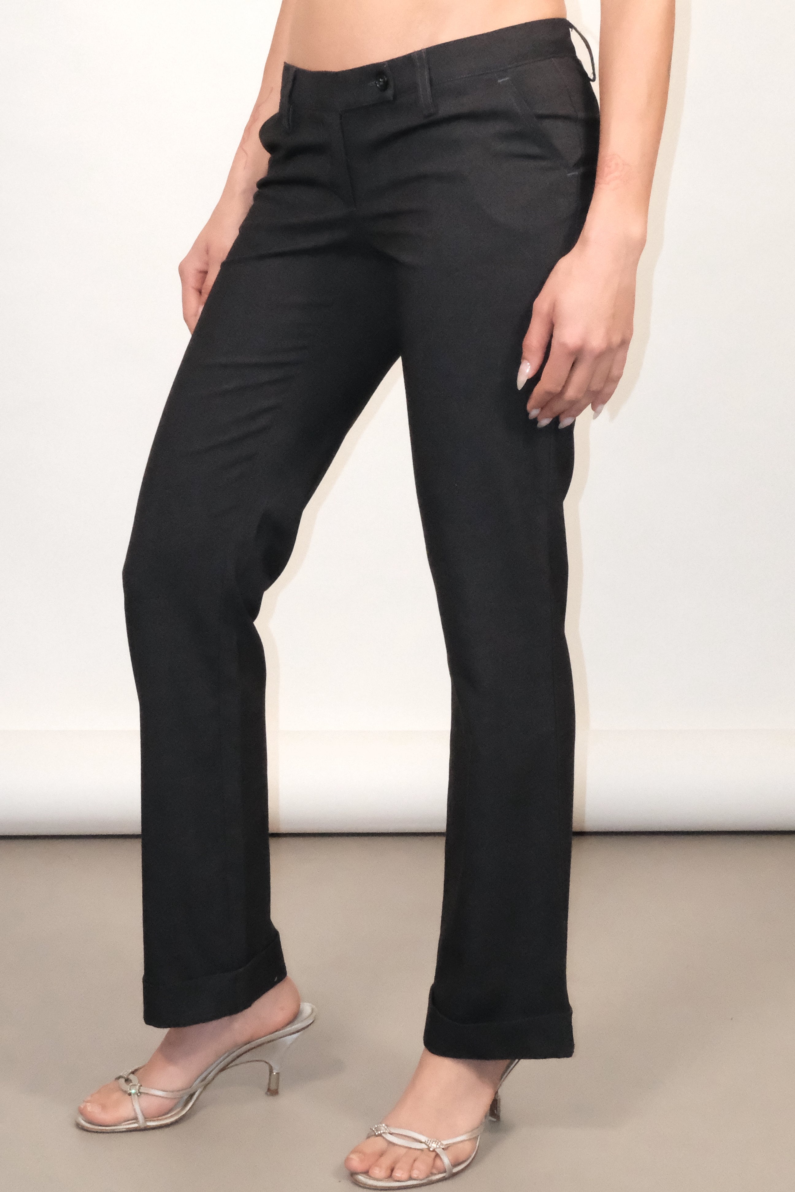 Black Office Trousers Size 36