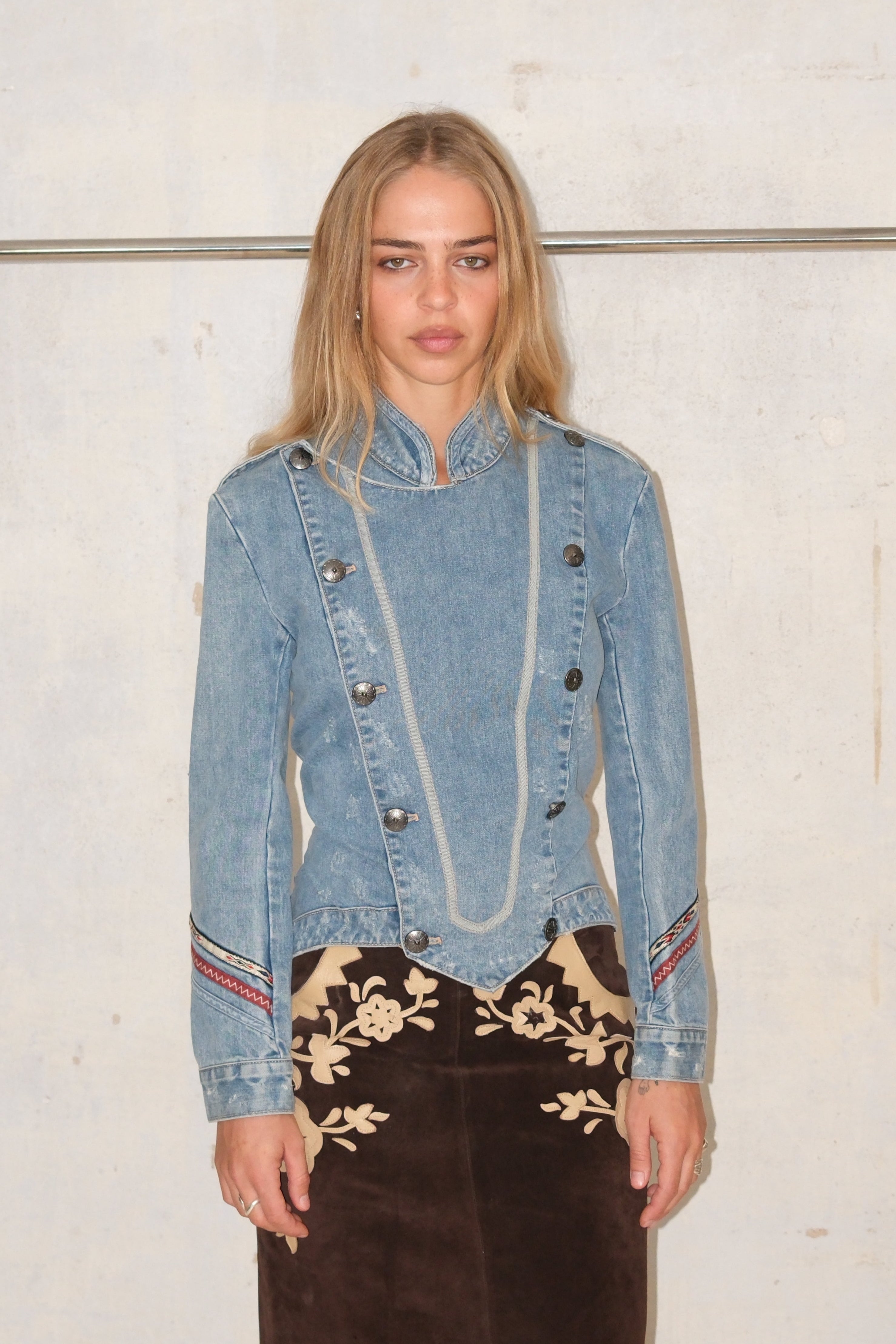 SCULPTED DENIM JACKET