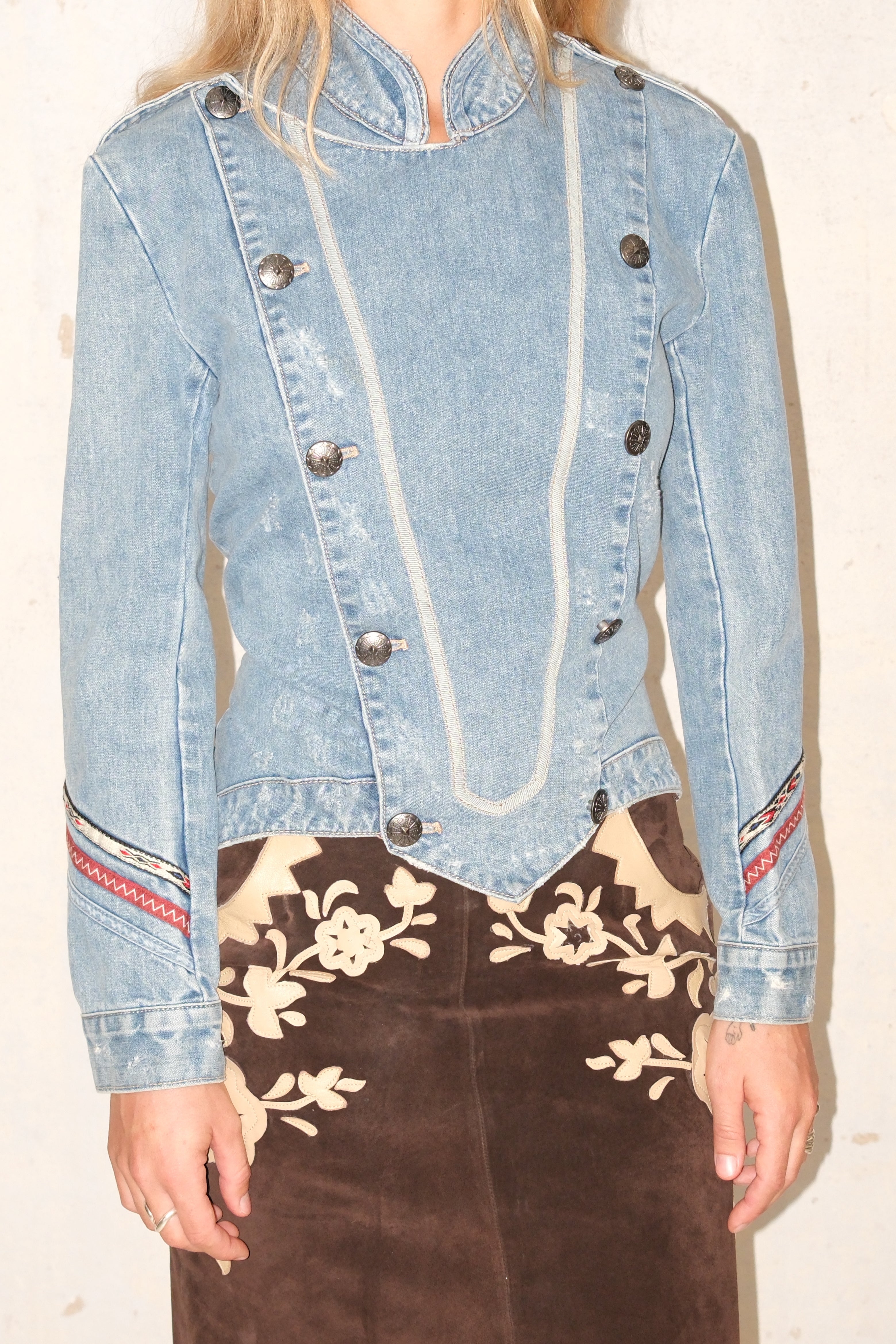 SCULPTED DENIM JACKET