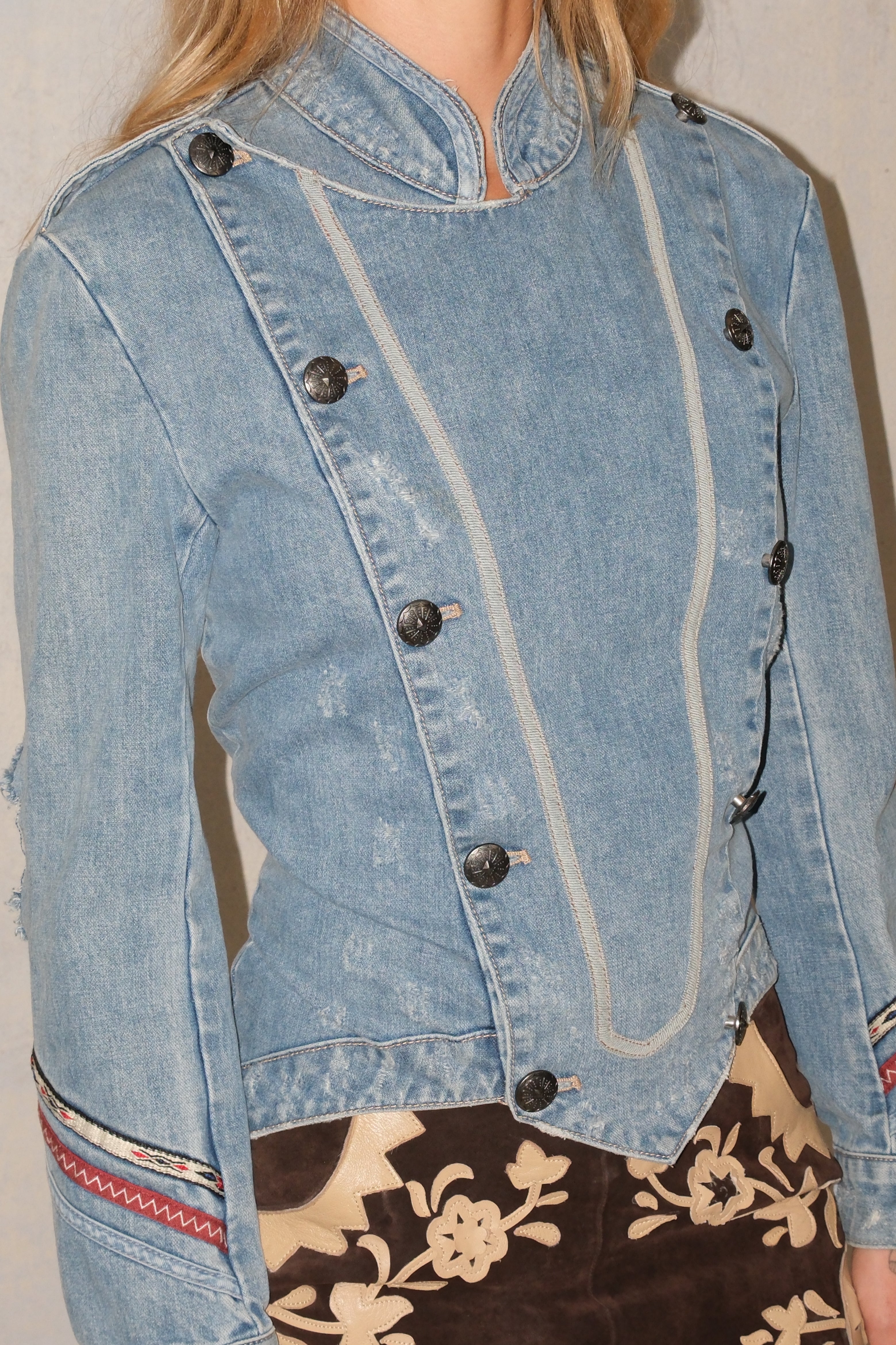 SCULPTED DENIM JACKET