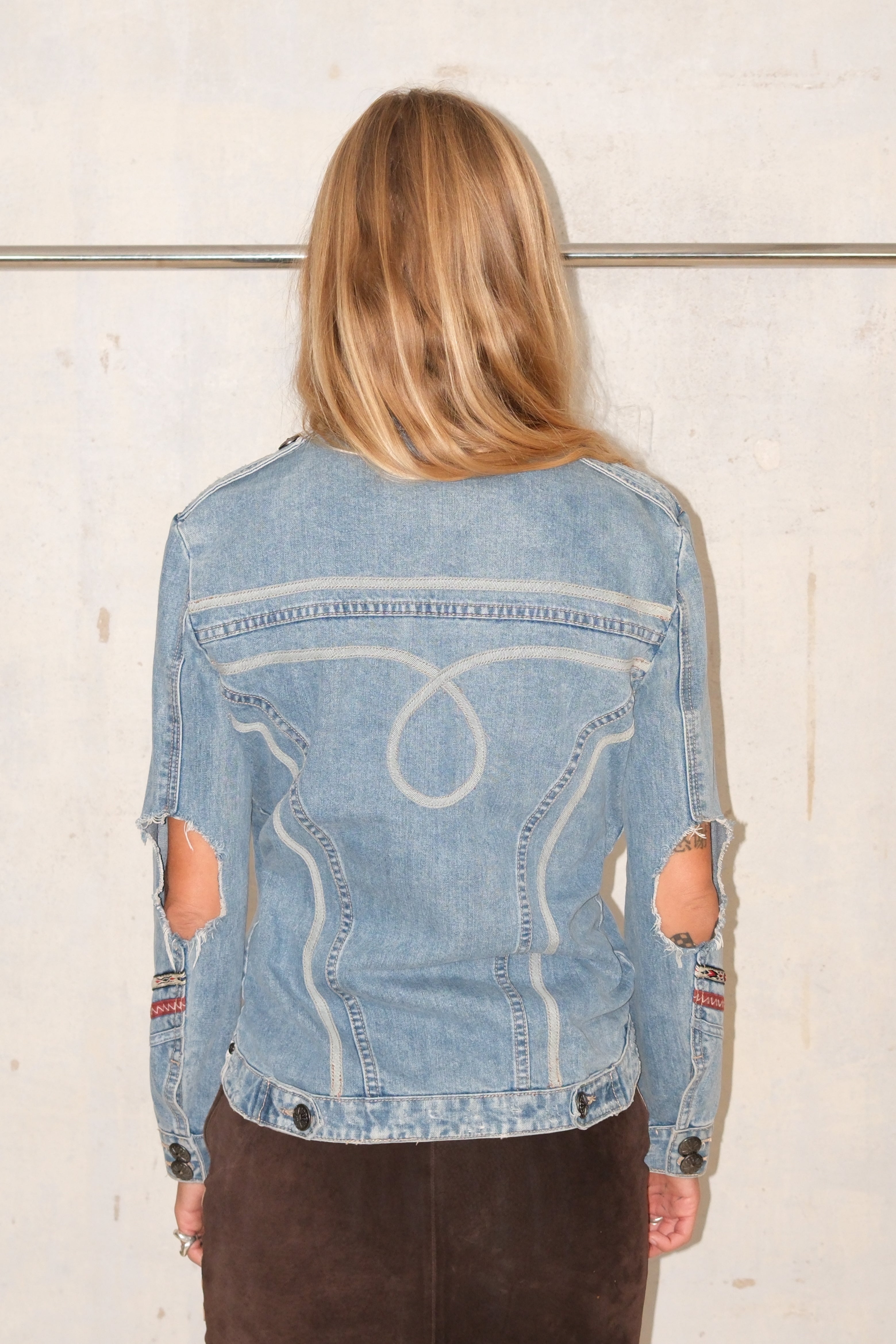 SCULPTED DENIM JACKET