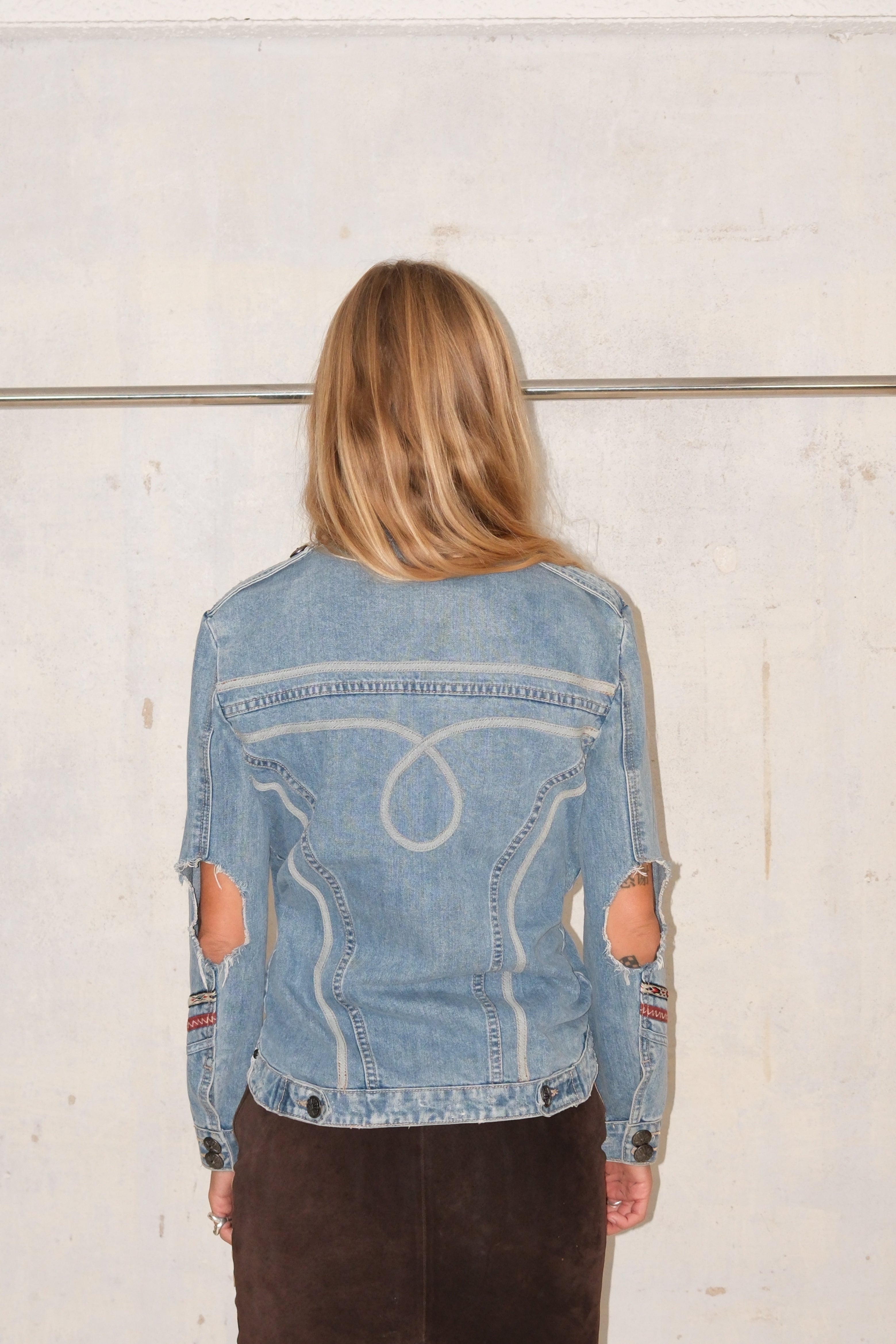 SCULPTED DENIM JACKET