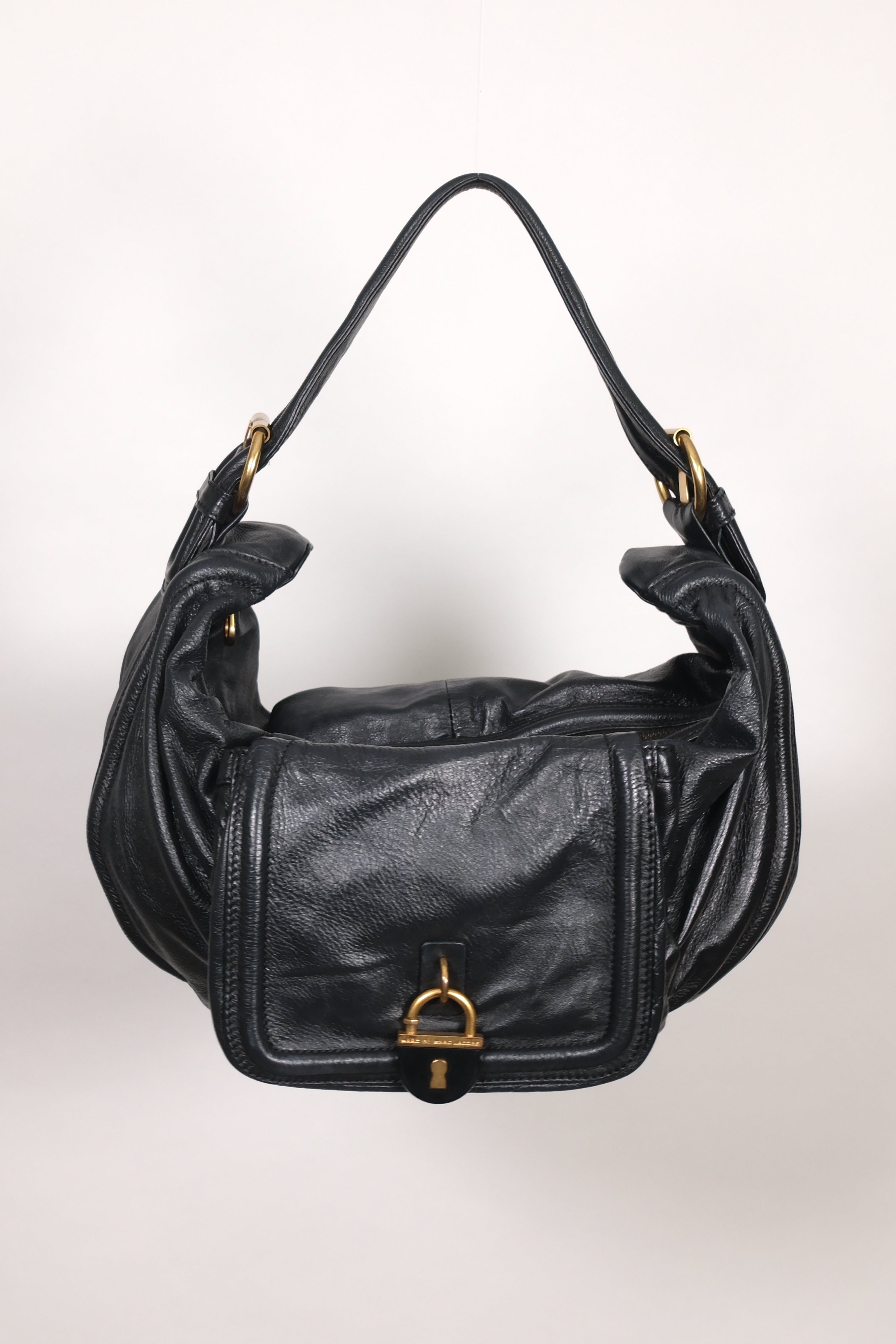 Marc Jacobs Black Leather Shoulder Bag