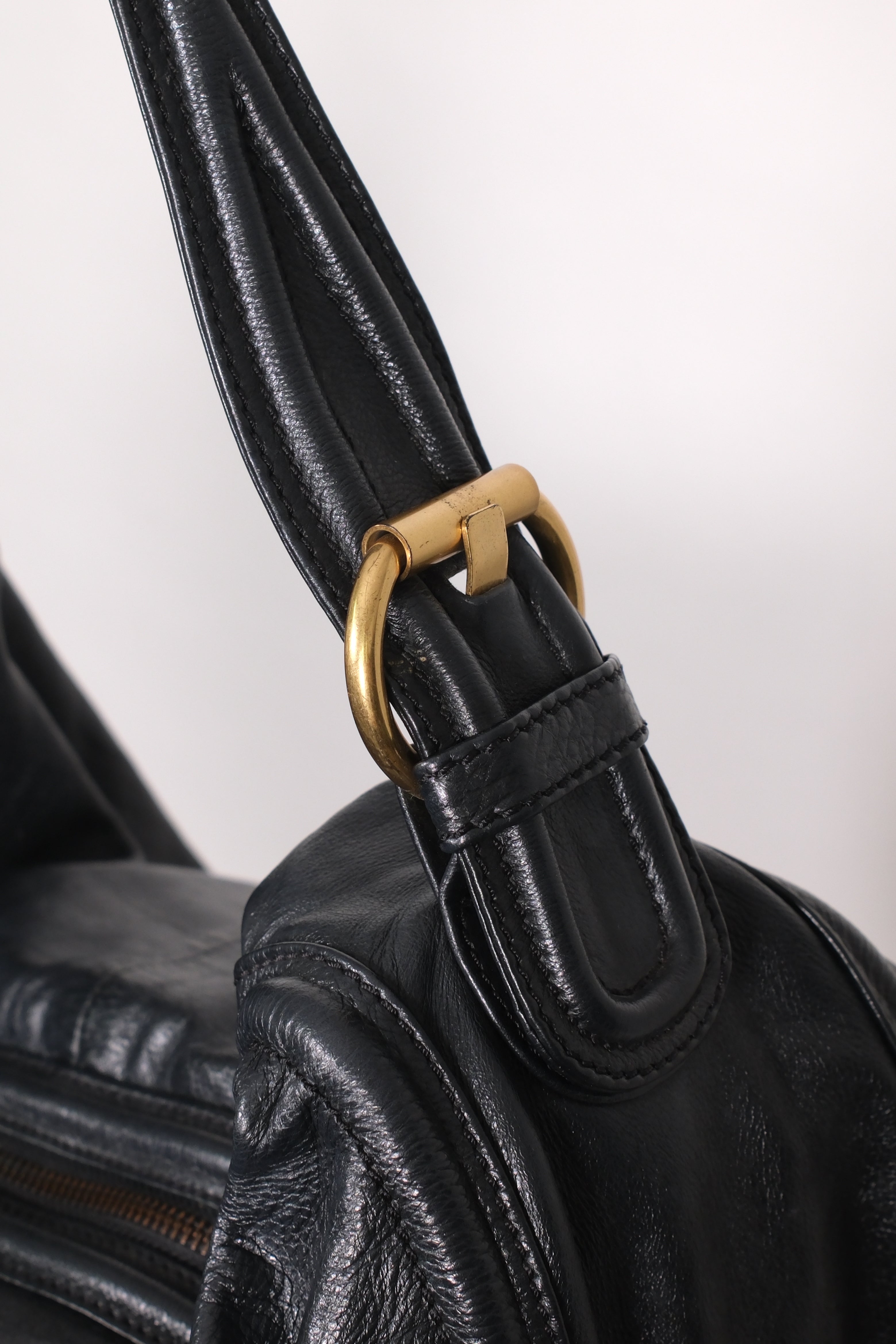 Marc Jacobs Black Leather Shoulder Bag