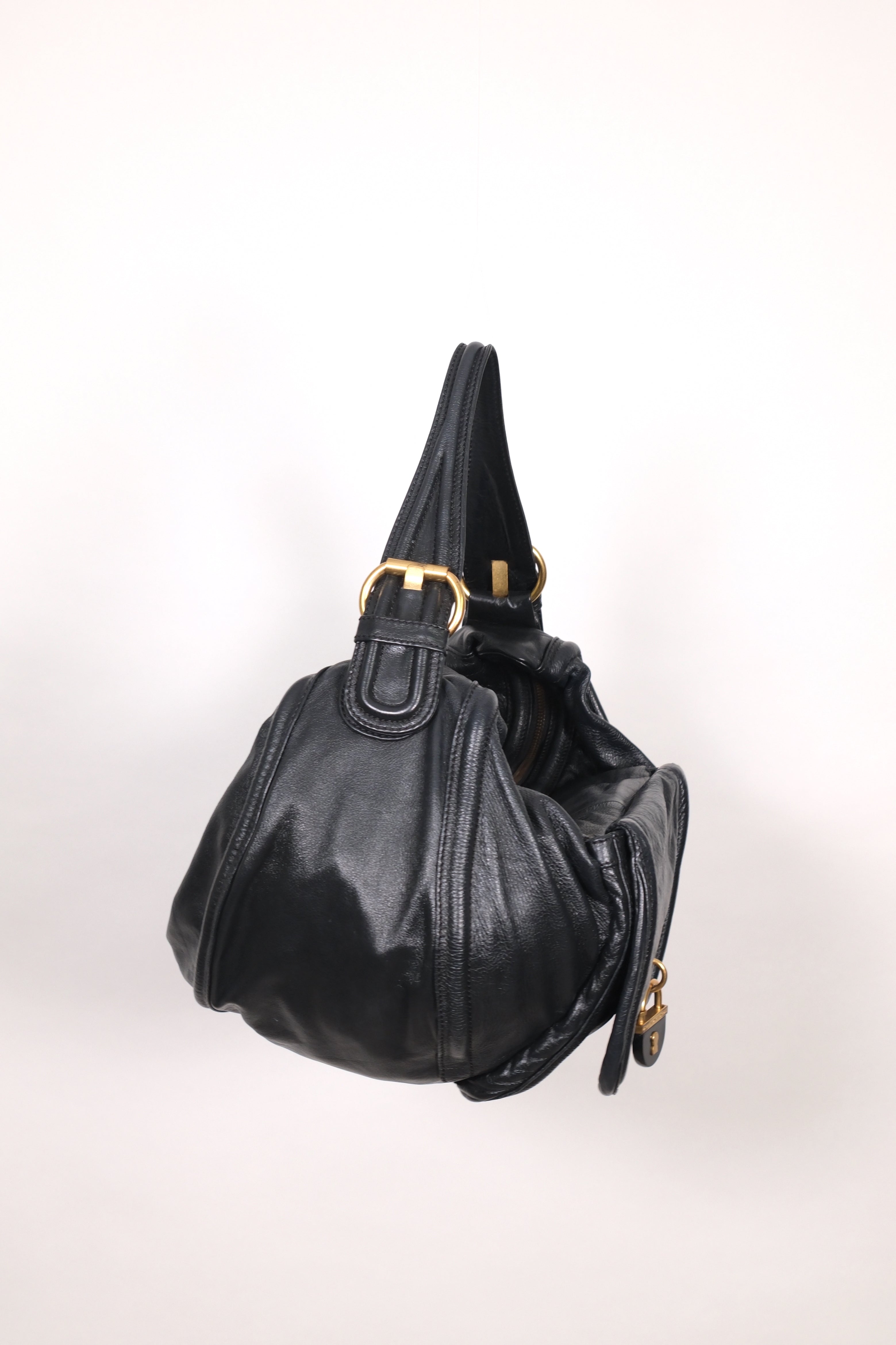 Marc Jacobs Black Leather Shoulder Bag