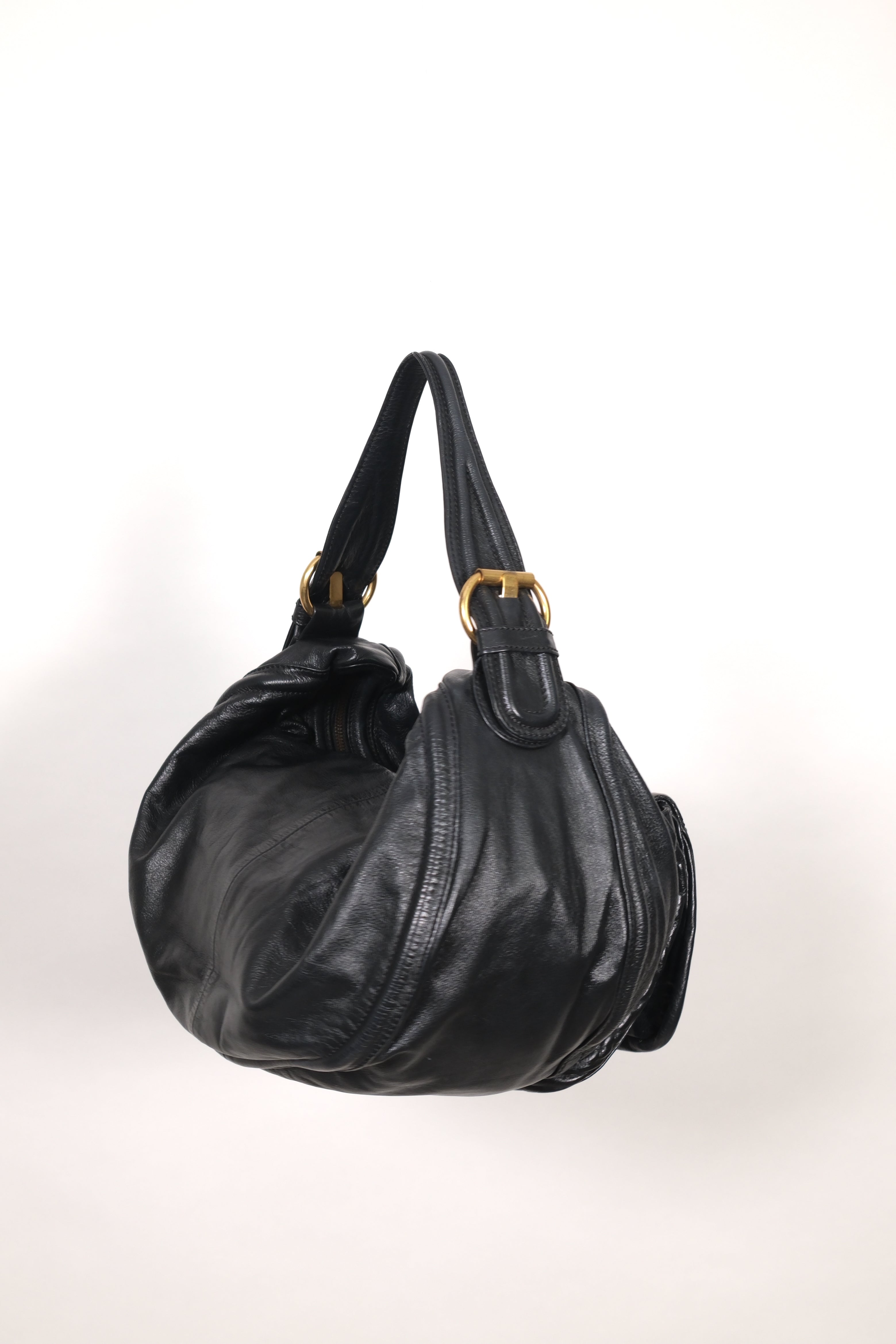 Marc Jacobs Black Leather Shoulder Bag
