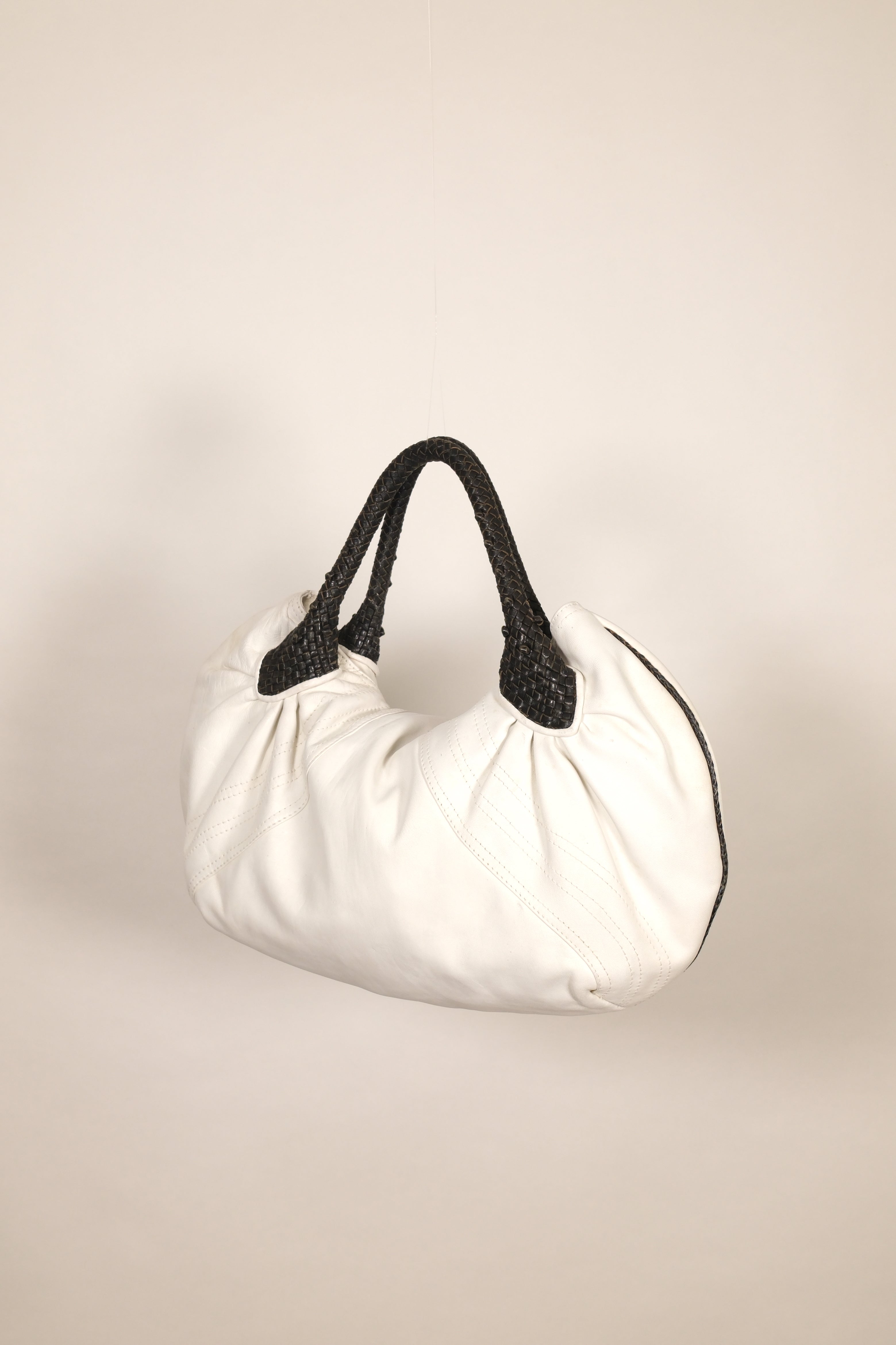 Fendi White Chunky Bag