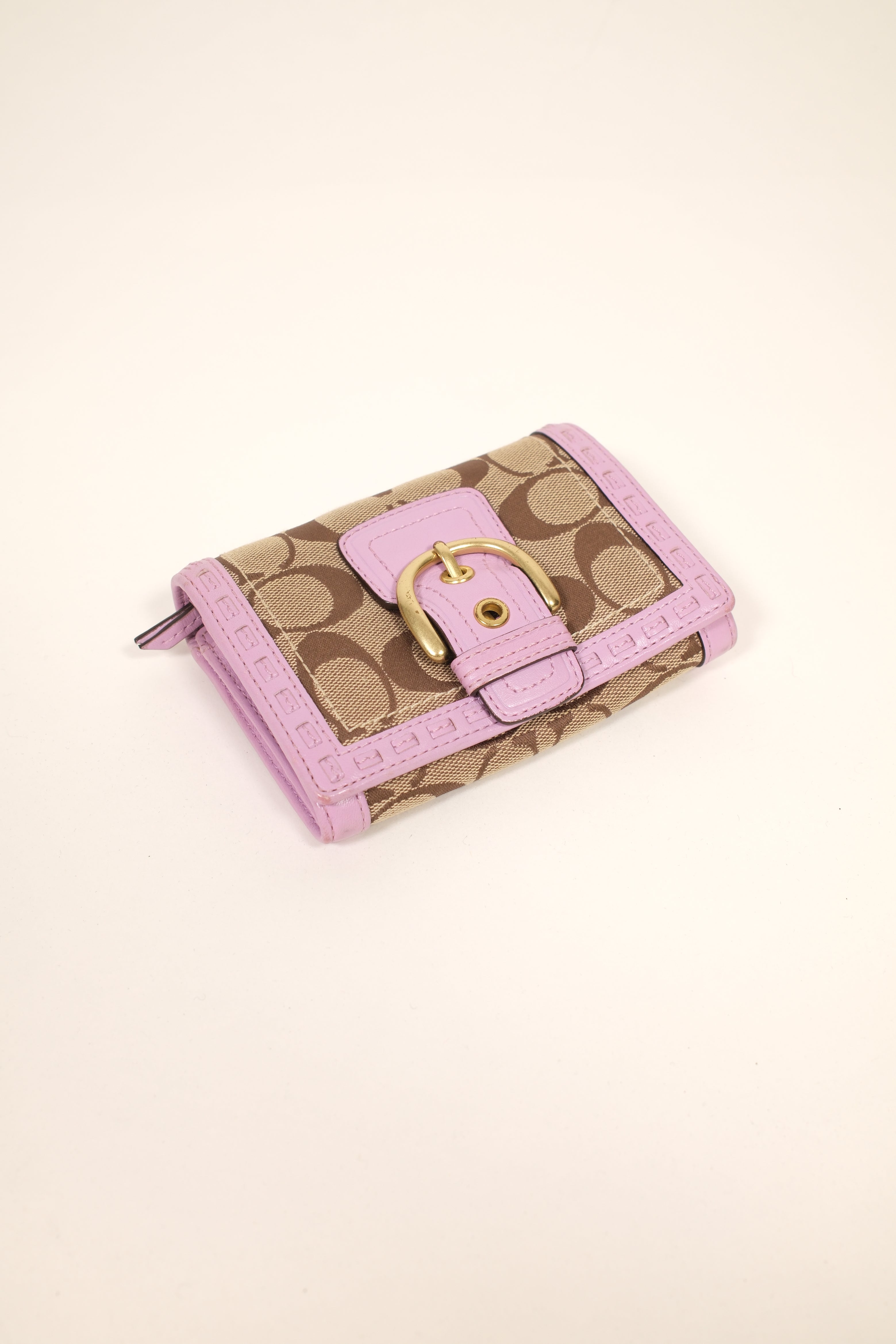 Coach Wallet In Baby Pink
