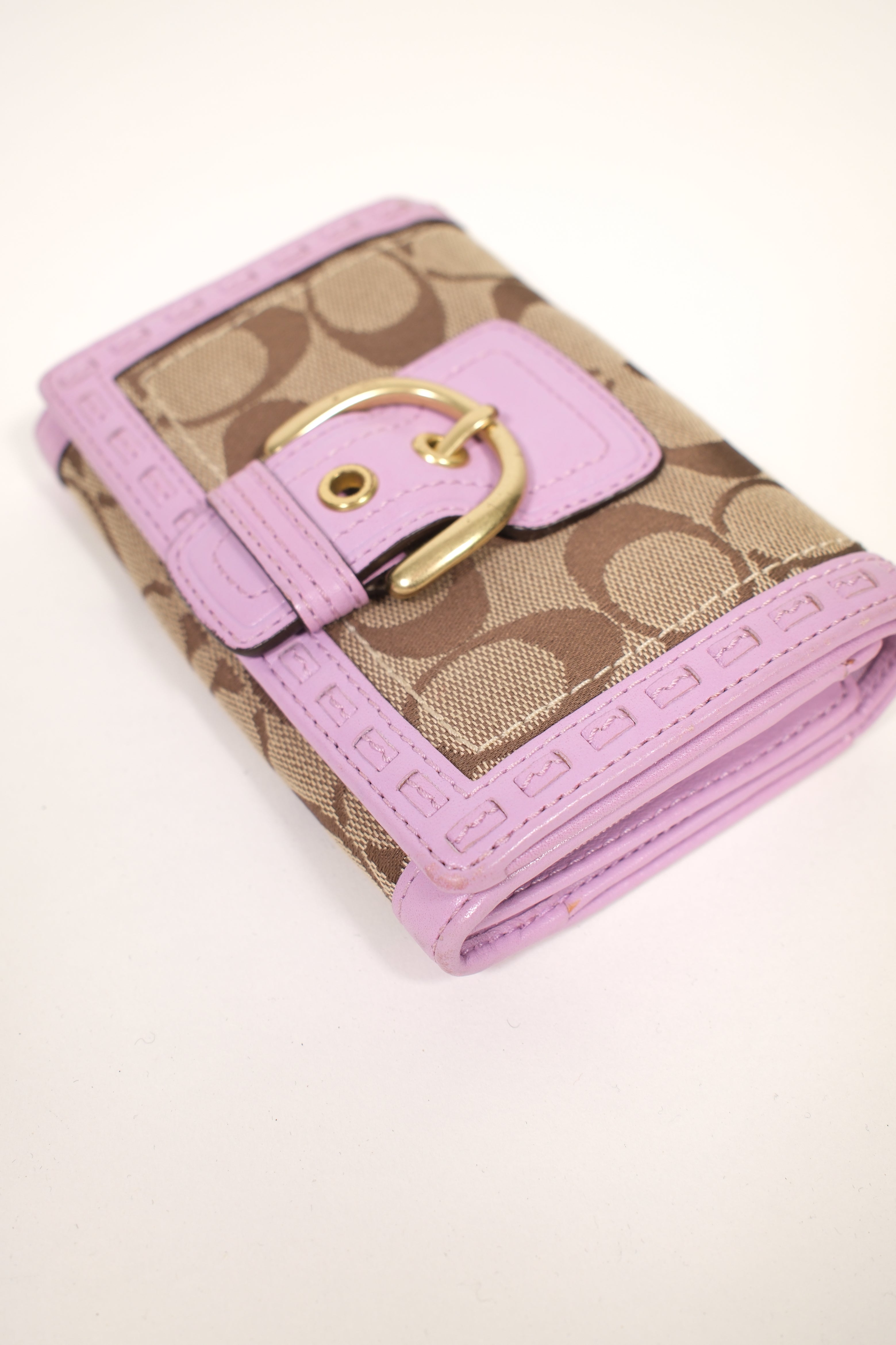 Coach Wallet In Baby Pink