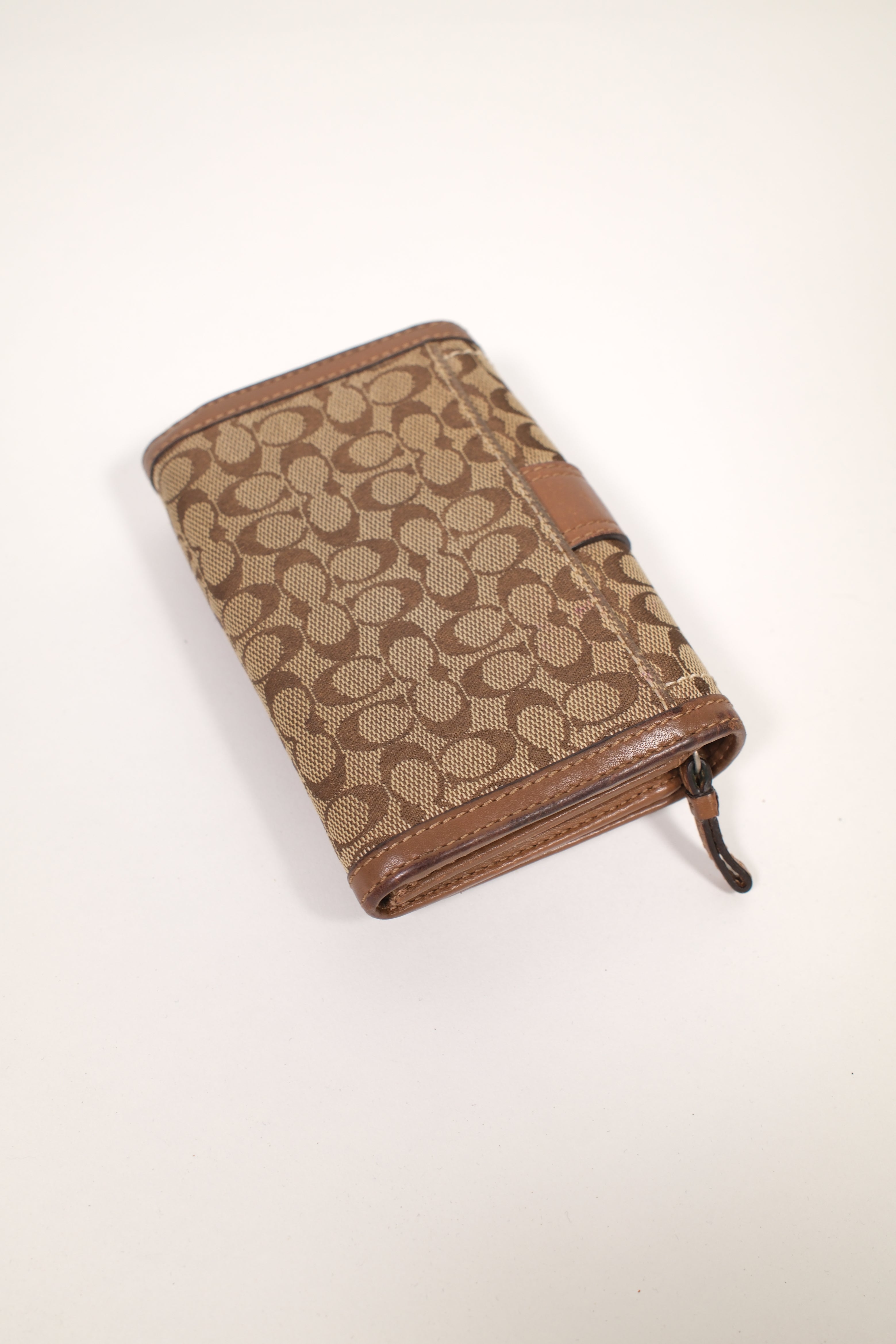 Coach Mini Wallet In Brown