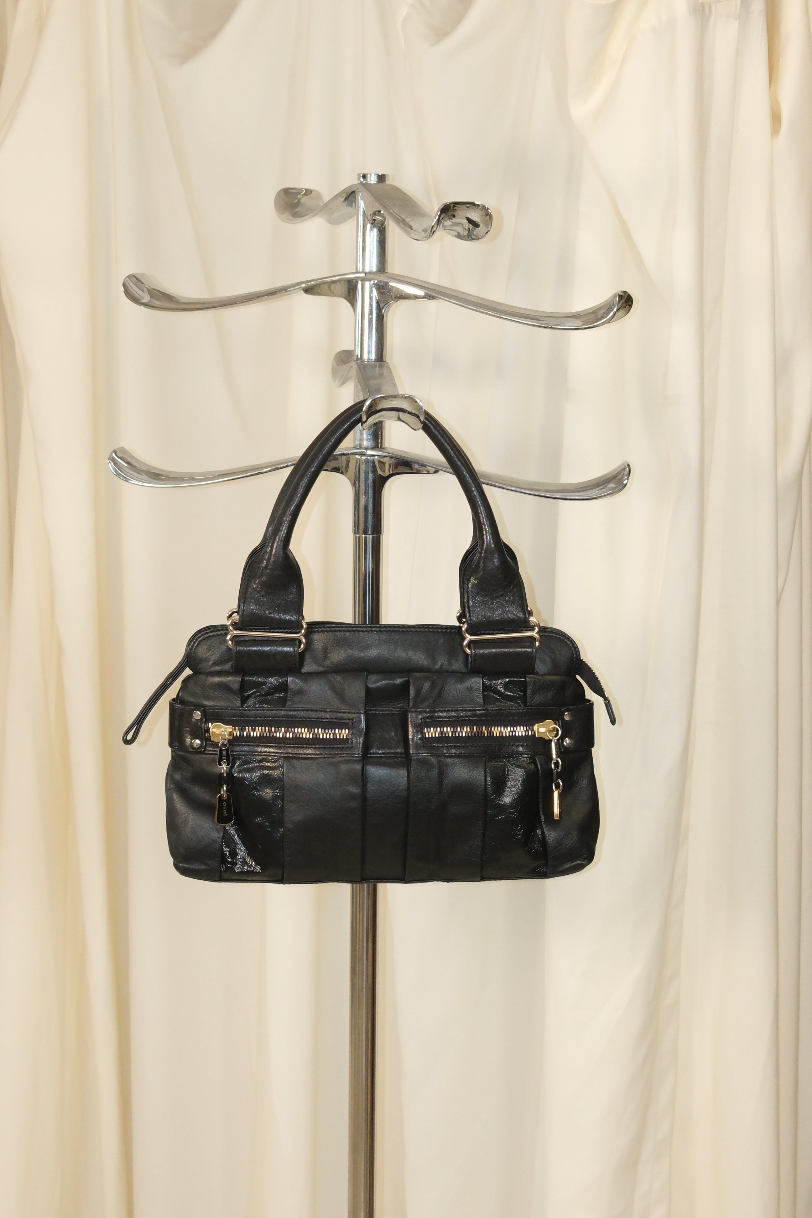 See By Chloe Black Bag with Gold Details