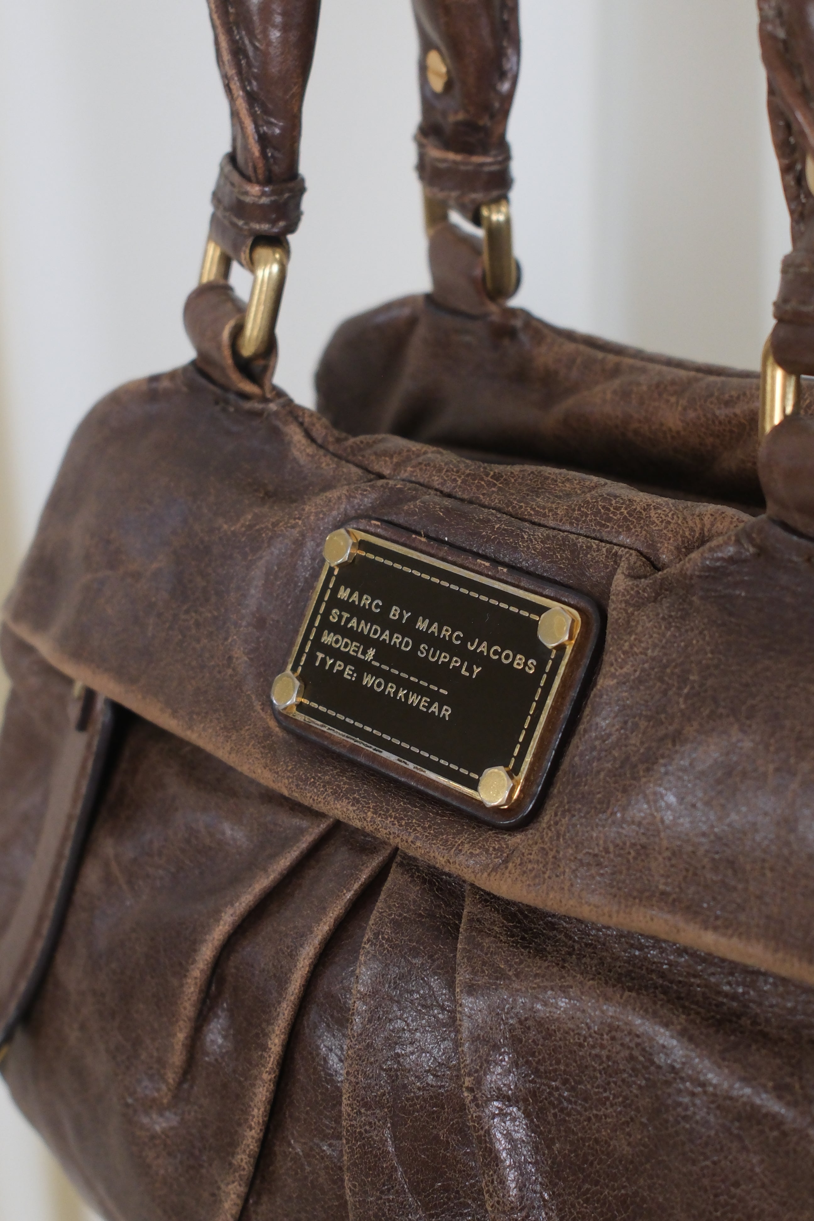 Marc Jacobs Brown Leather Bag