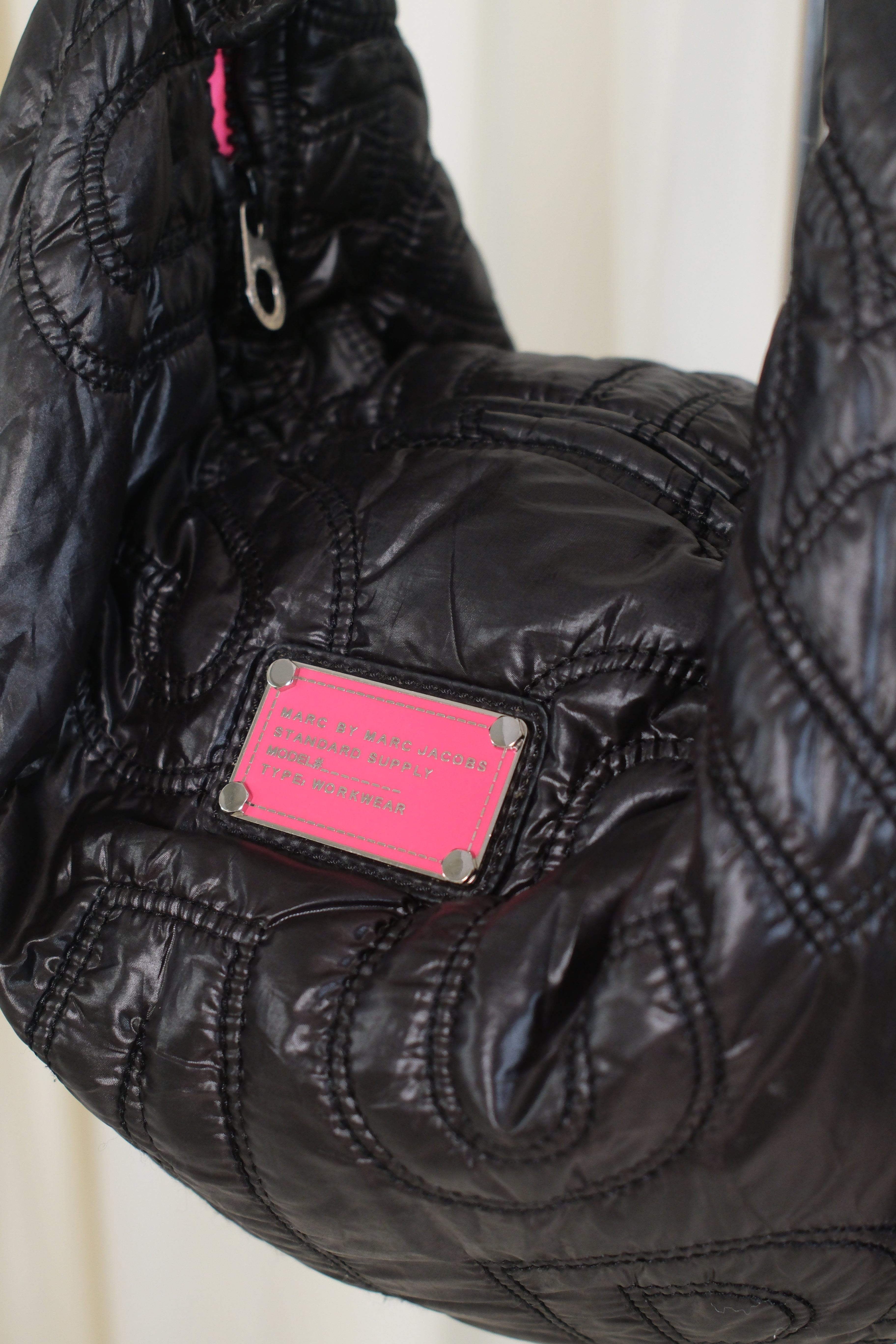 Marc Jacobs Moon Shaped Nylon Bag