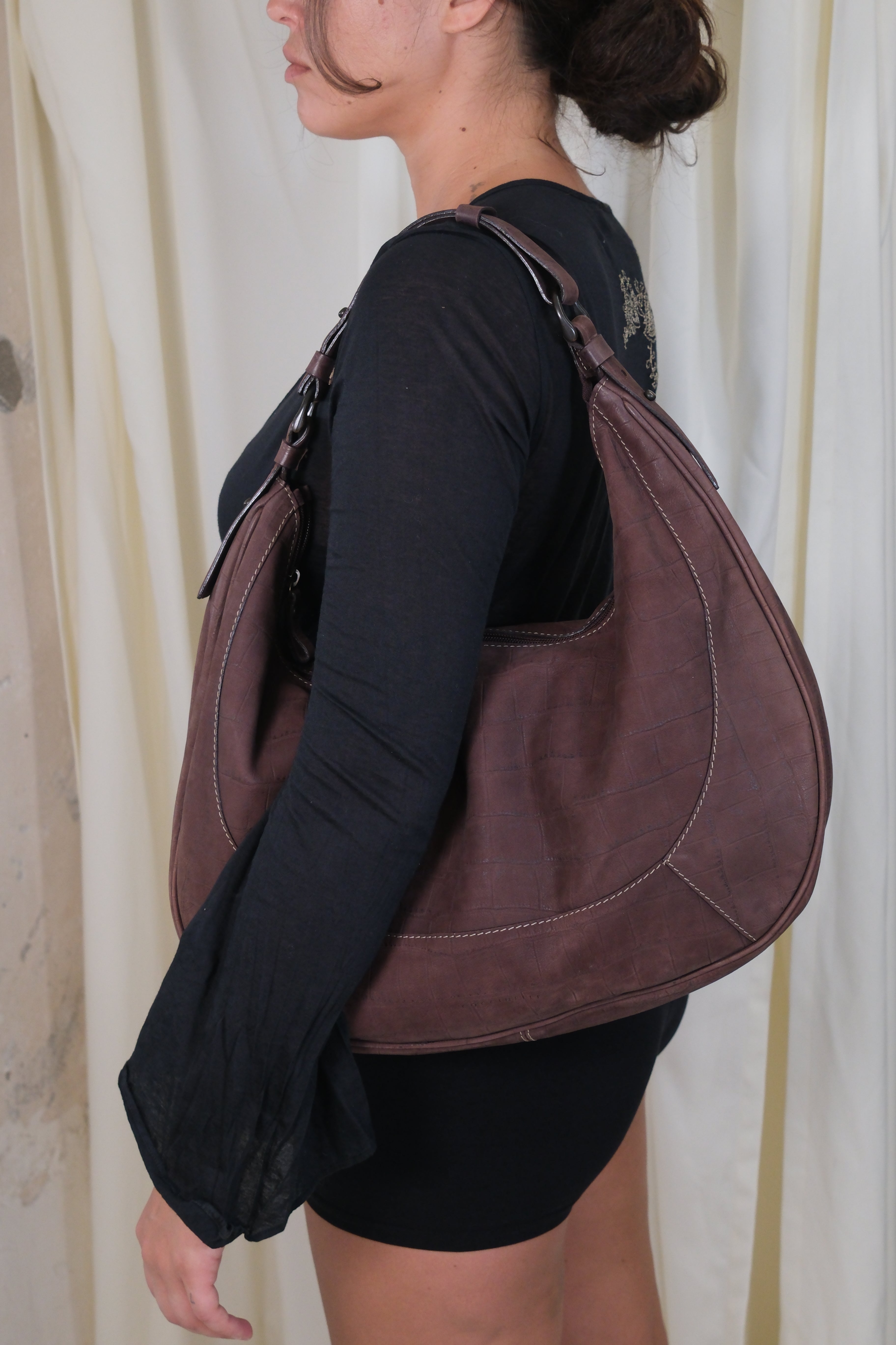 Coccinelle Large Moon Shaped Bag