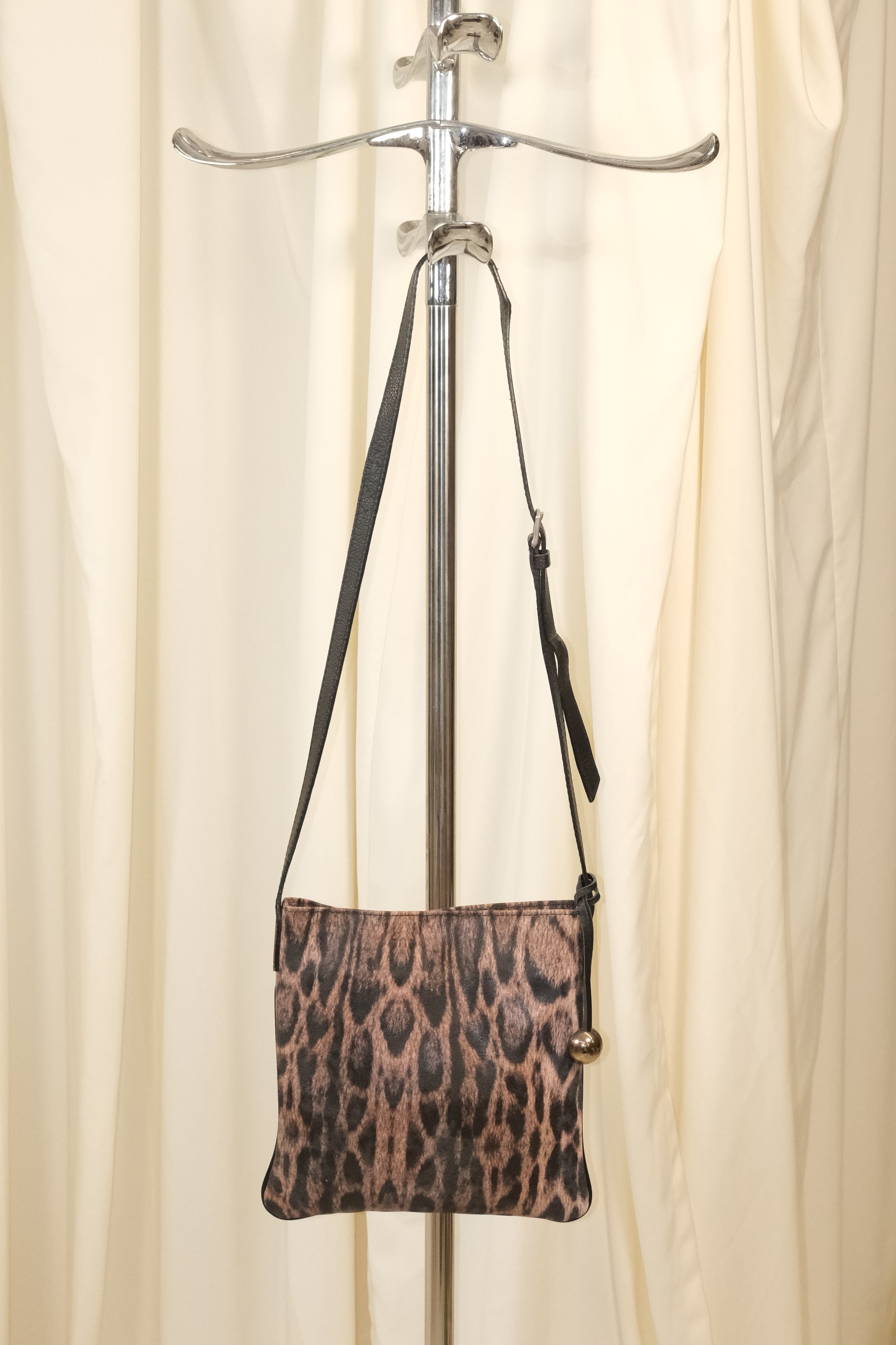 Furla Crossbody Bag with Leopard Print
