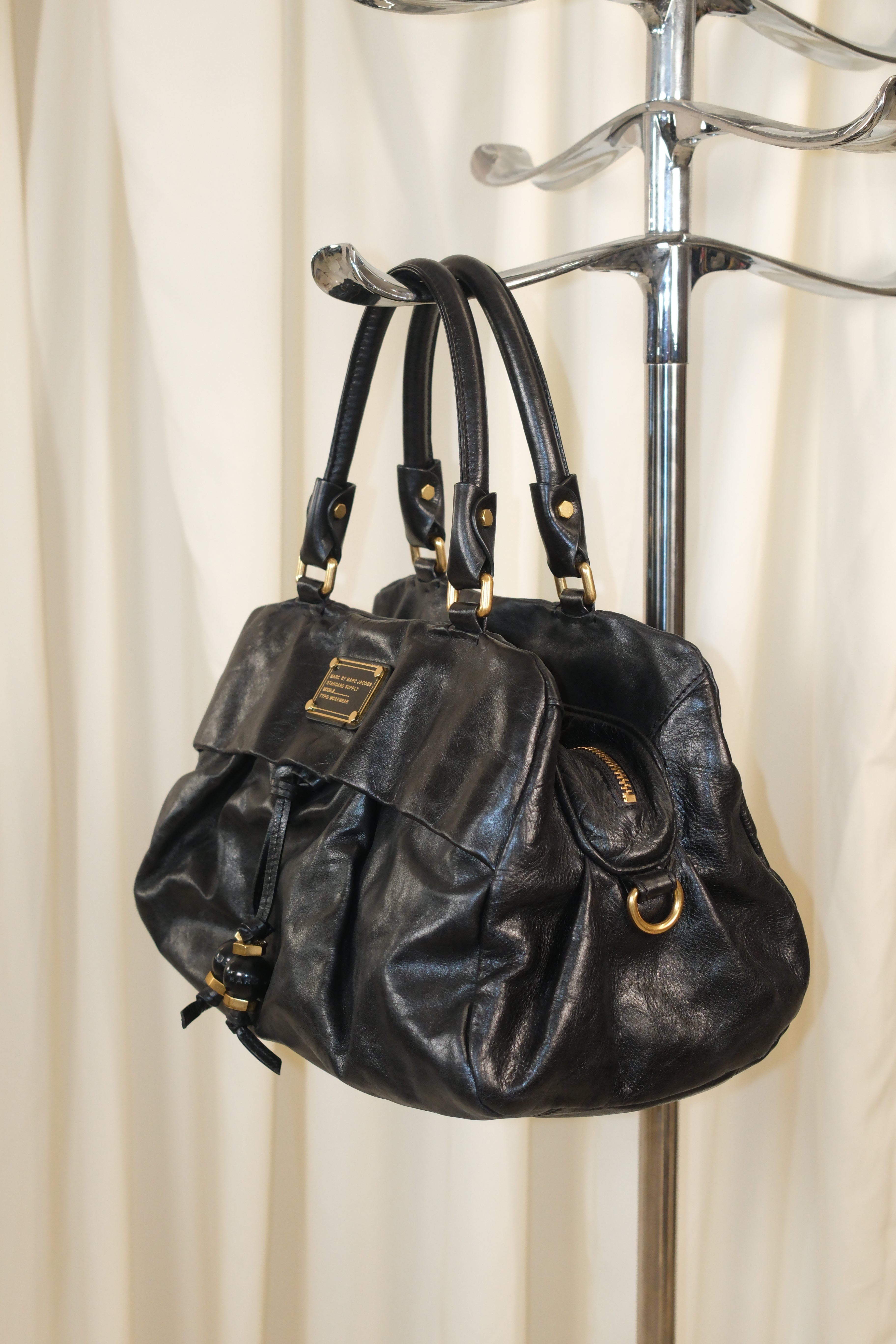 Marc Jacobs Black Leather Bag