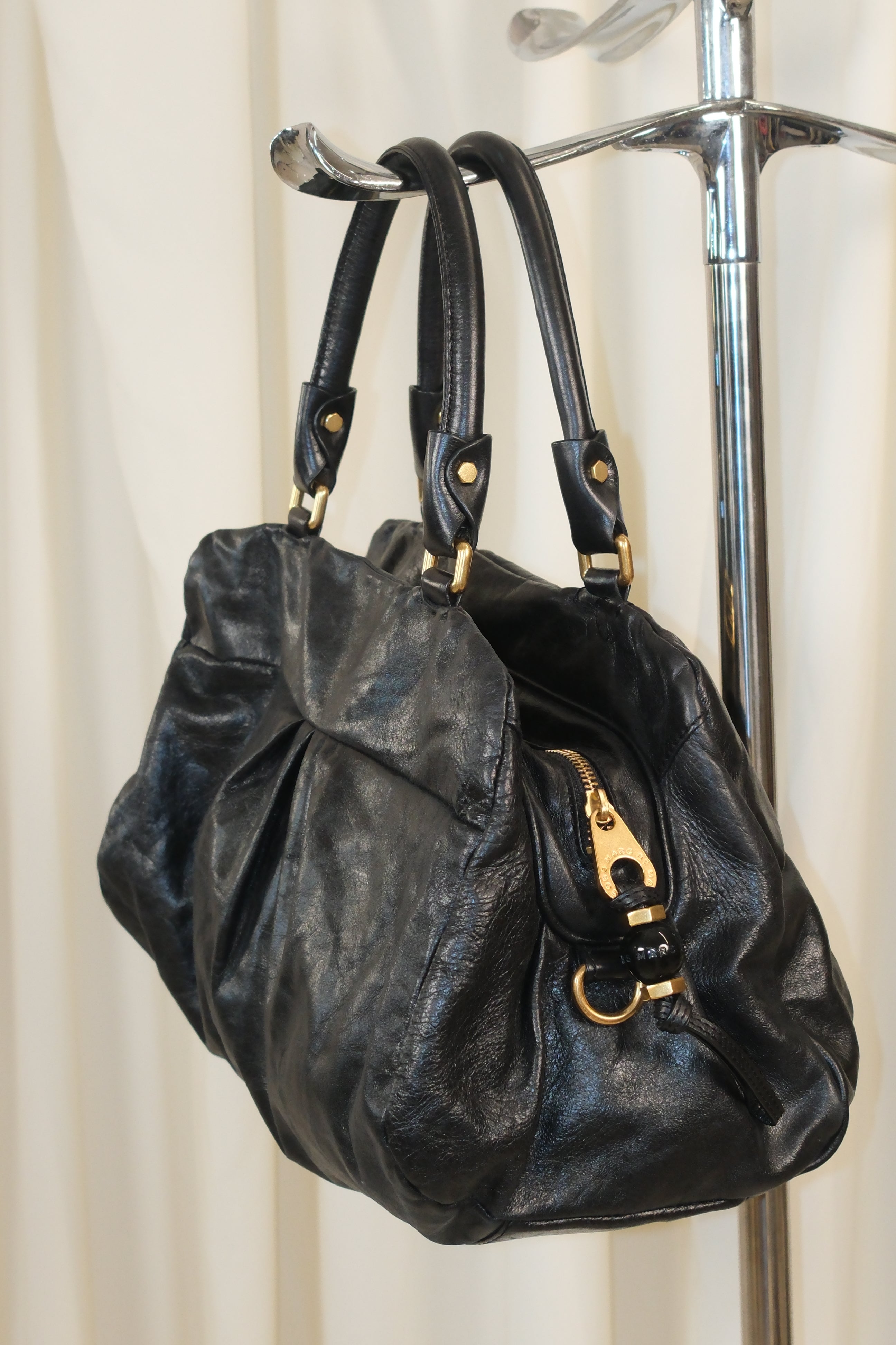 Marc Jacobs Black Leather Bag