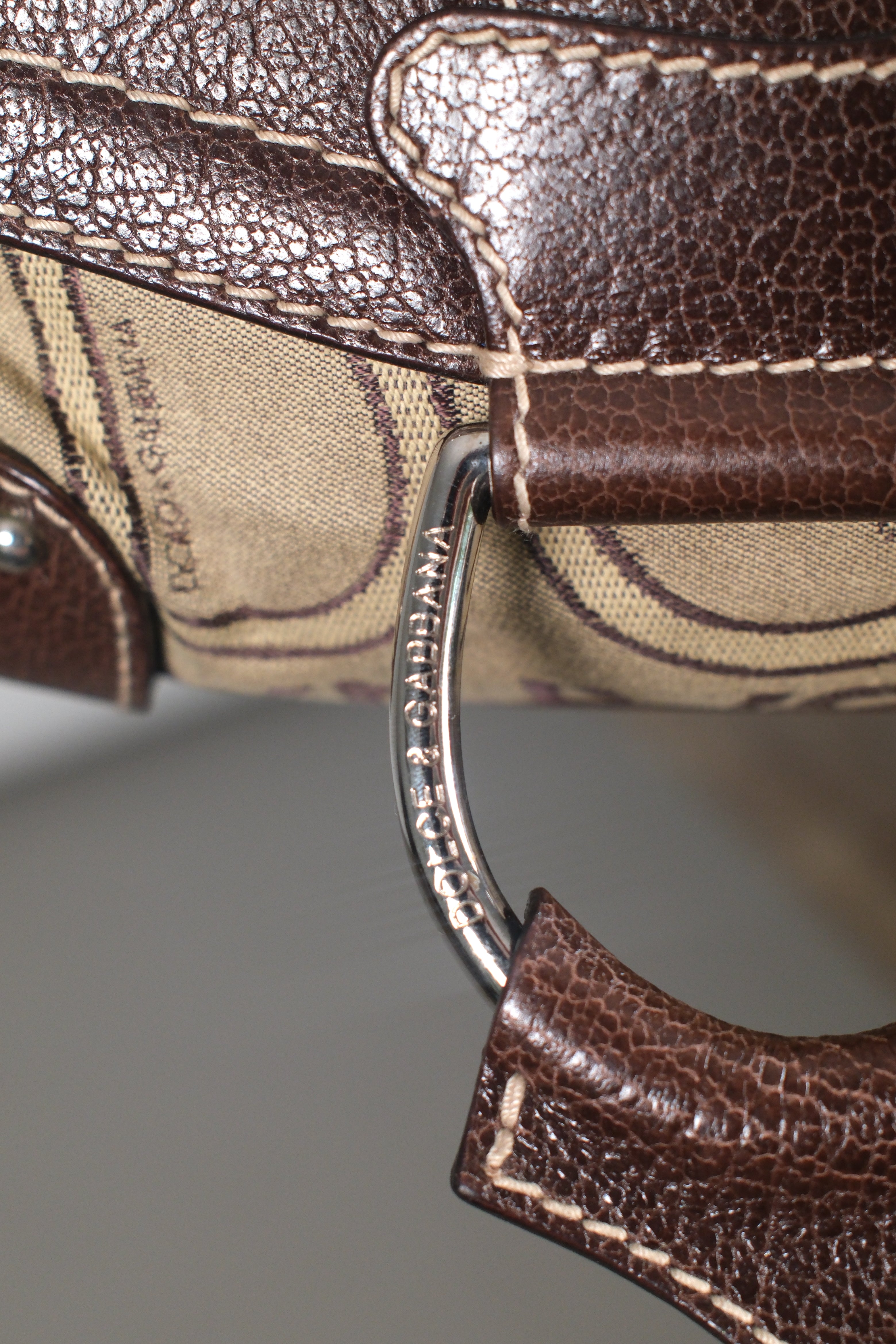 Dolce and Gabbana Monogram Shoulder Bag