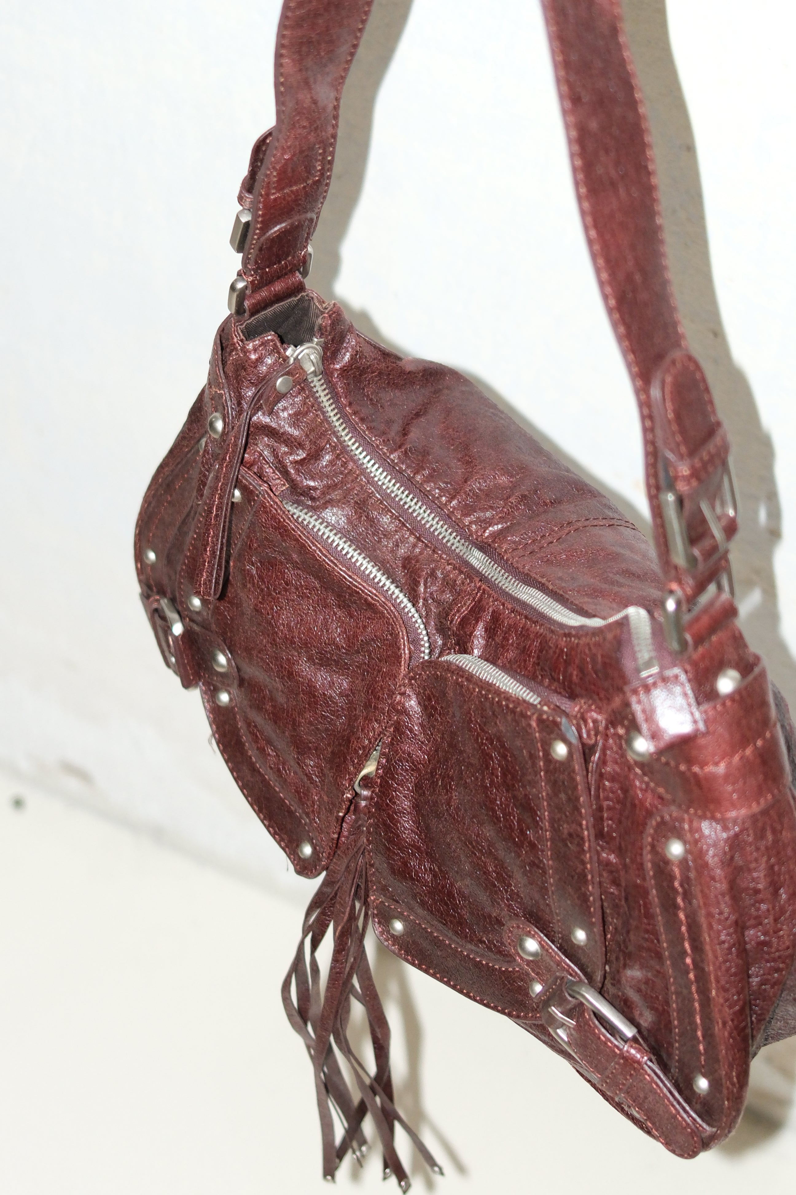 SISLEY BURGUNDY BAG