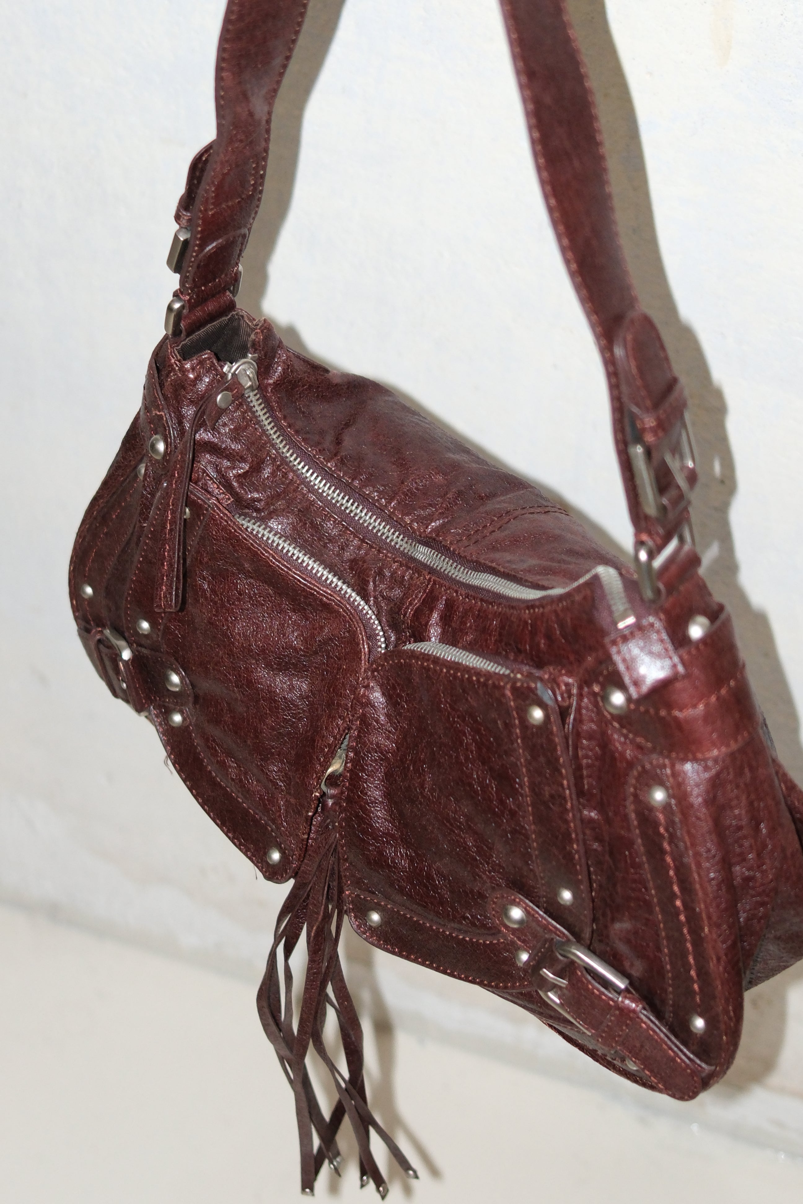 SISLEY BURGUNDY BAG