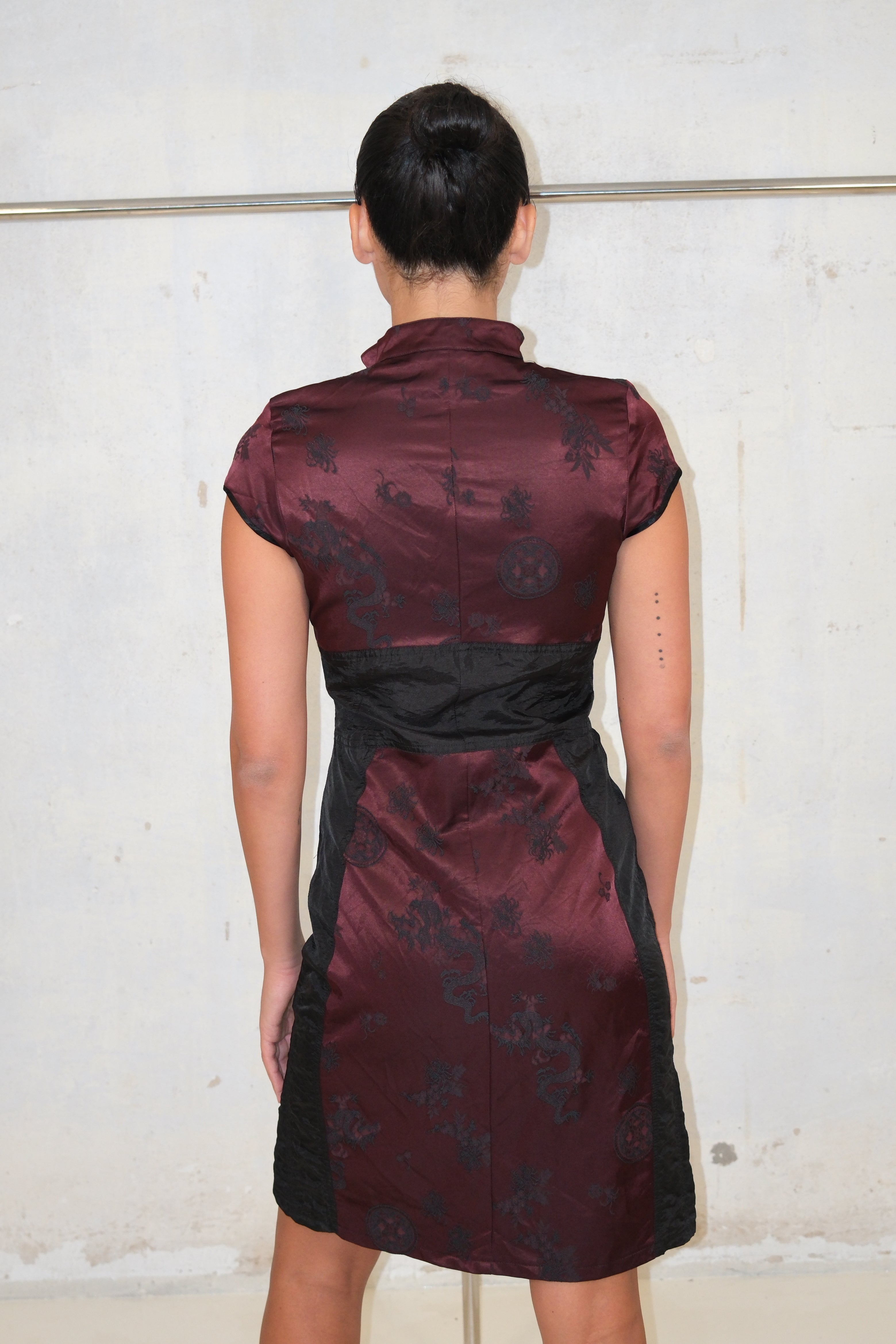 Double zipper Japanese Style Dress