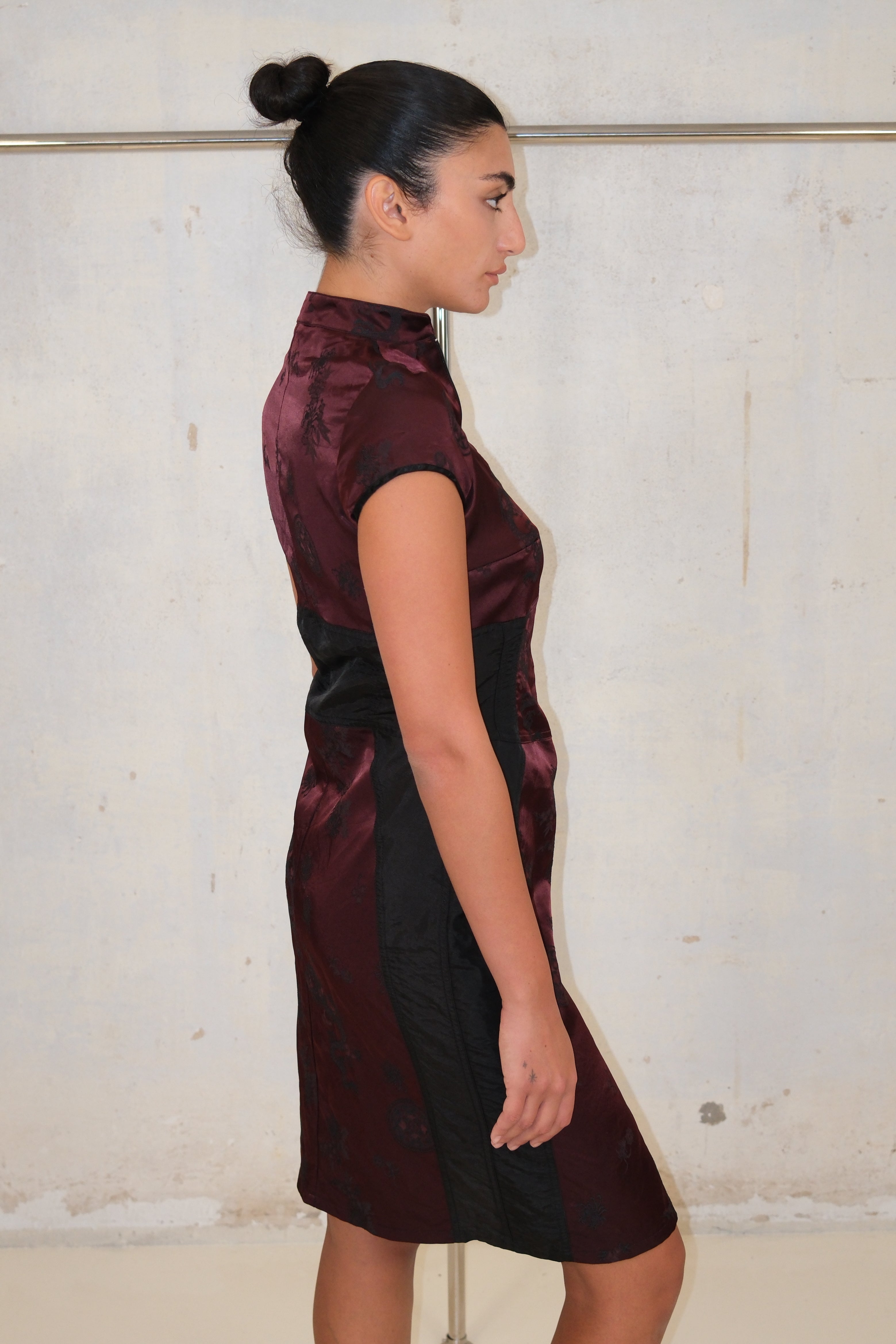 Double zipper Japanese Style Dress