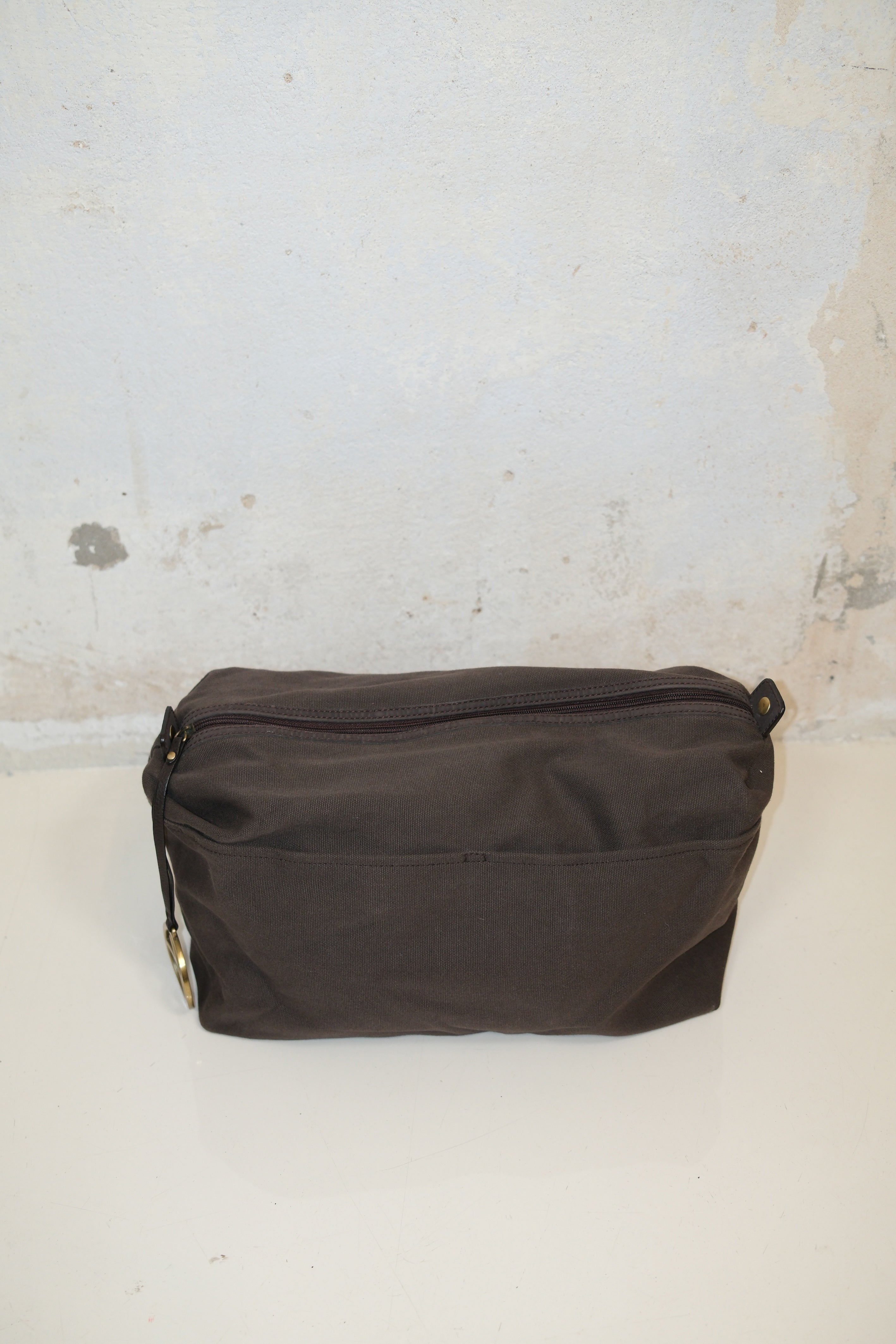 FRANCESCO BIASIA WOVEN BROWN LEATHER