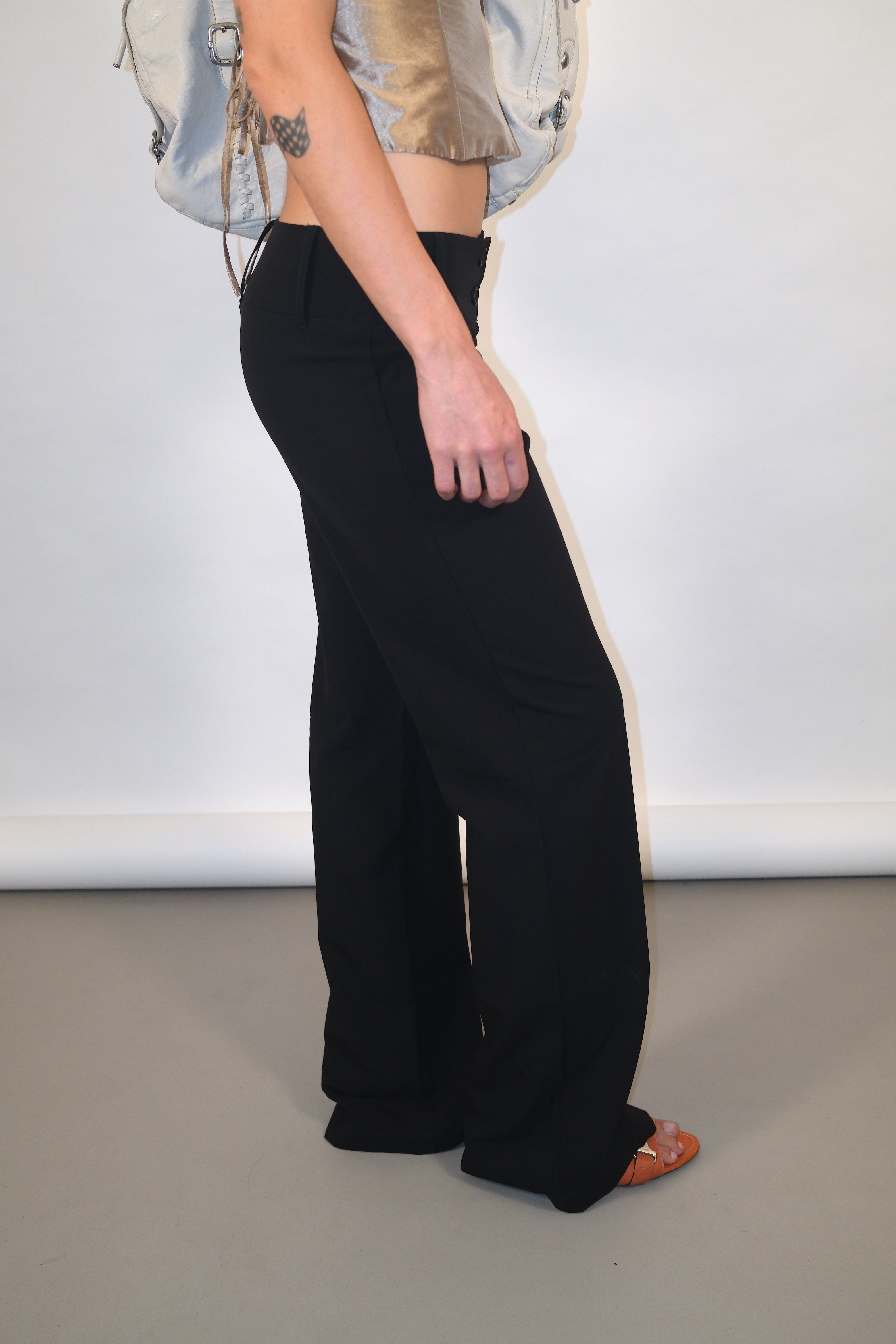 Black Flared Pants Size 38-40