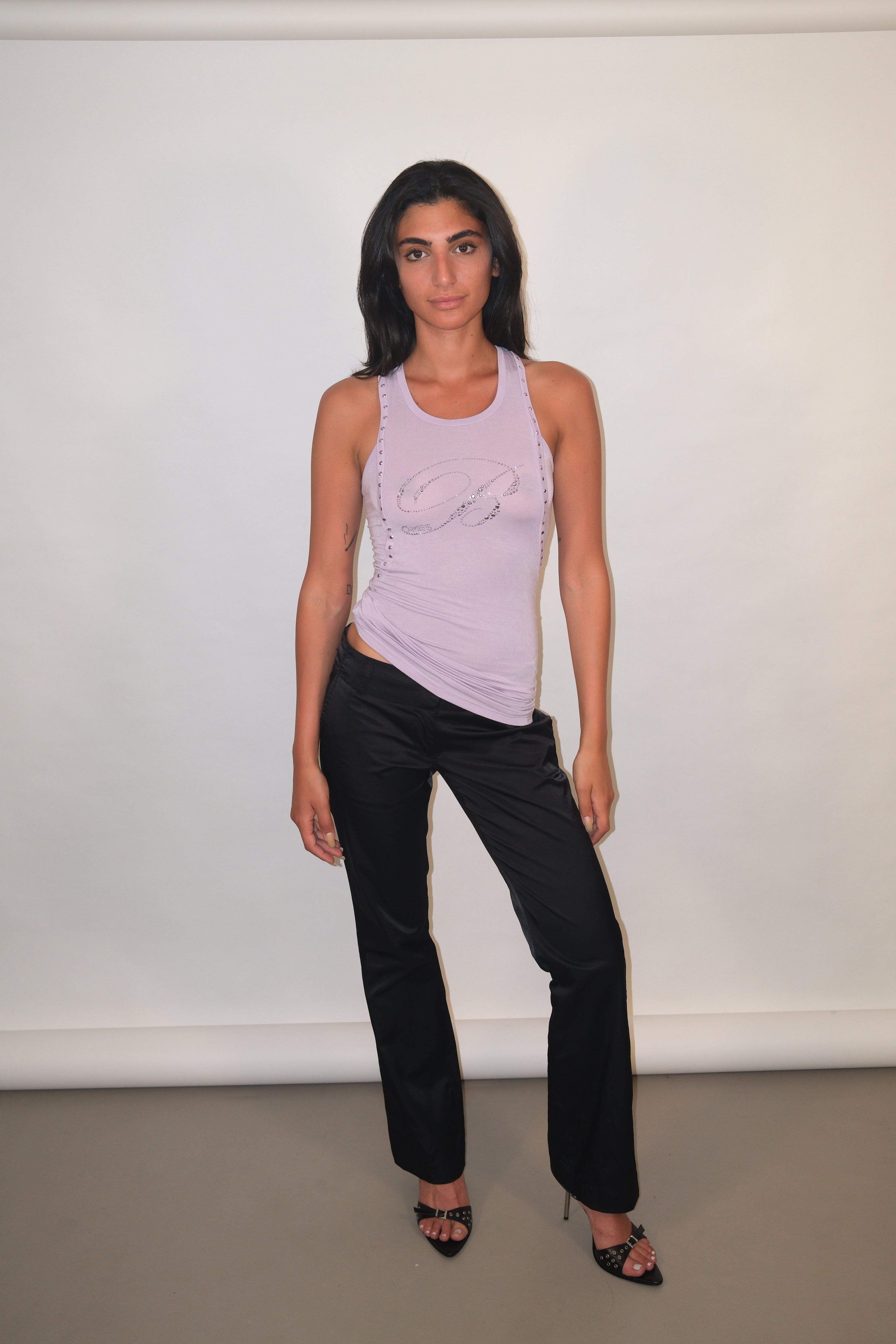 Blumarine Light Purple Tank Top