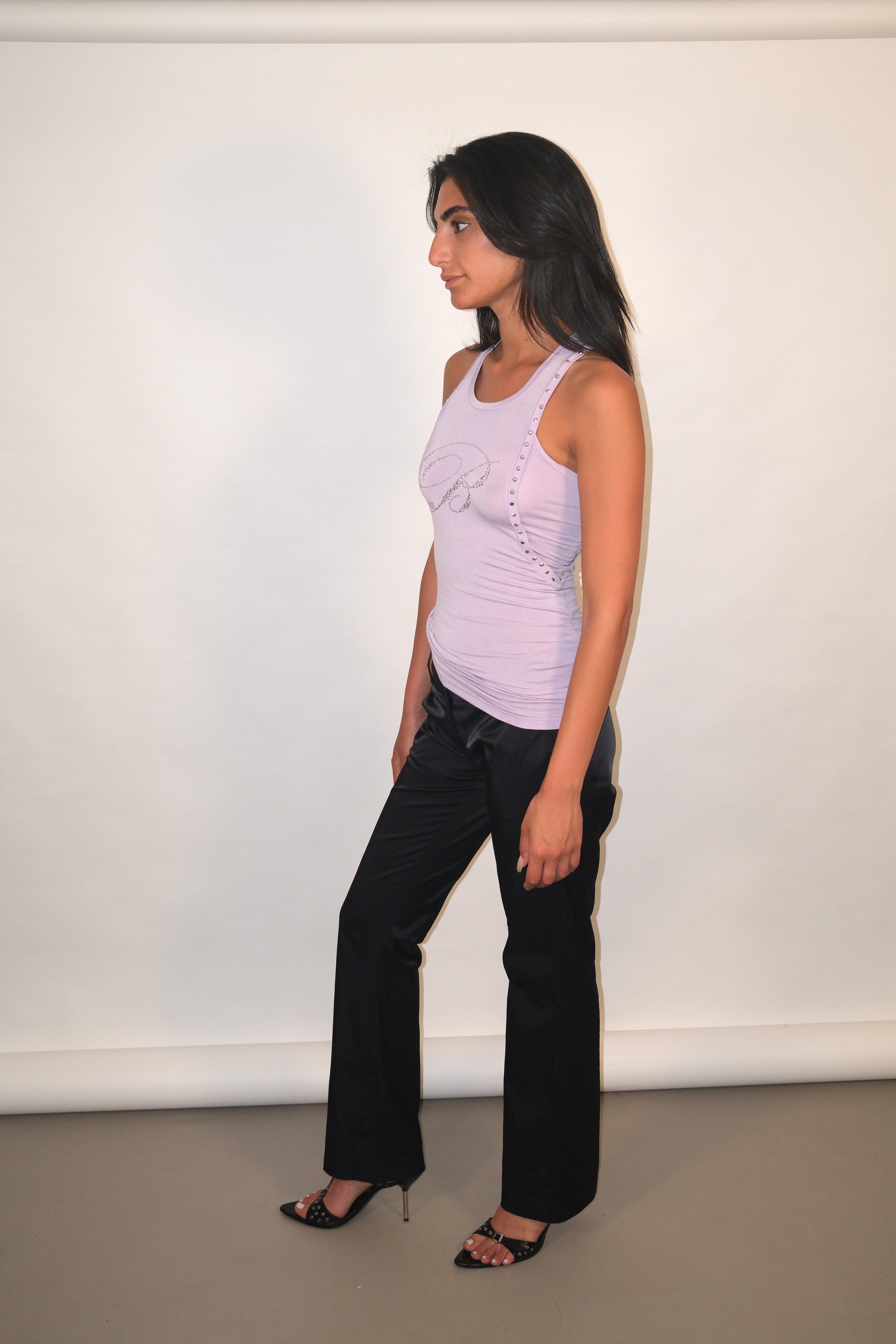 Blumarine Light Purple Tank Top