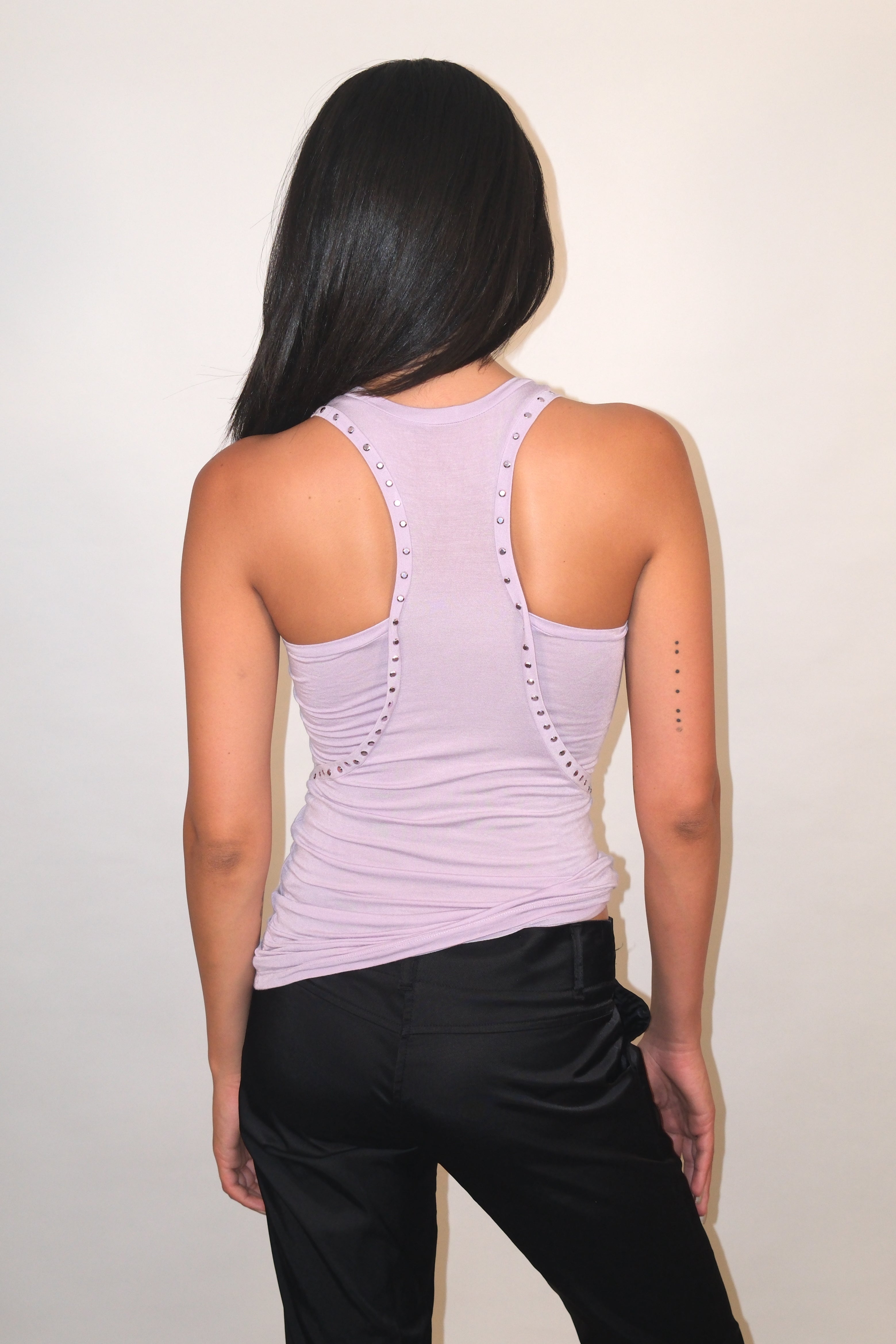 Blumarine Light Purple Tank Top