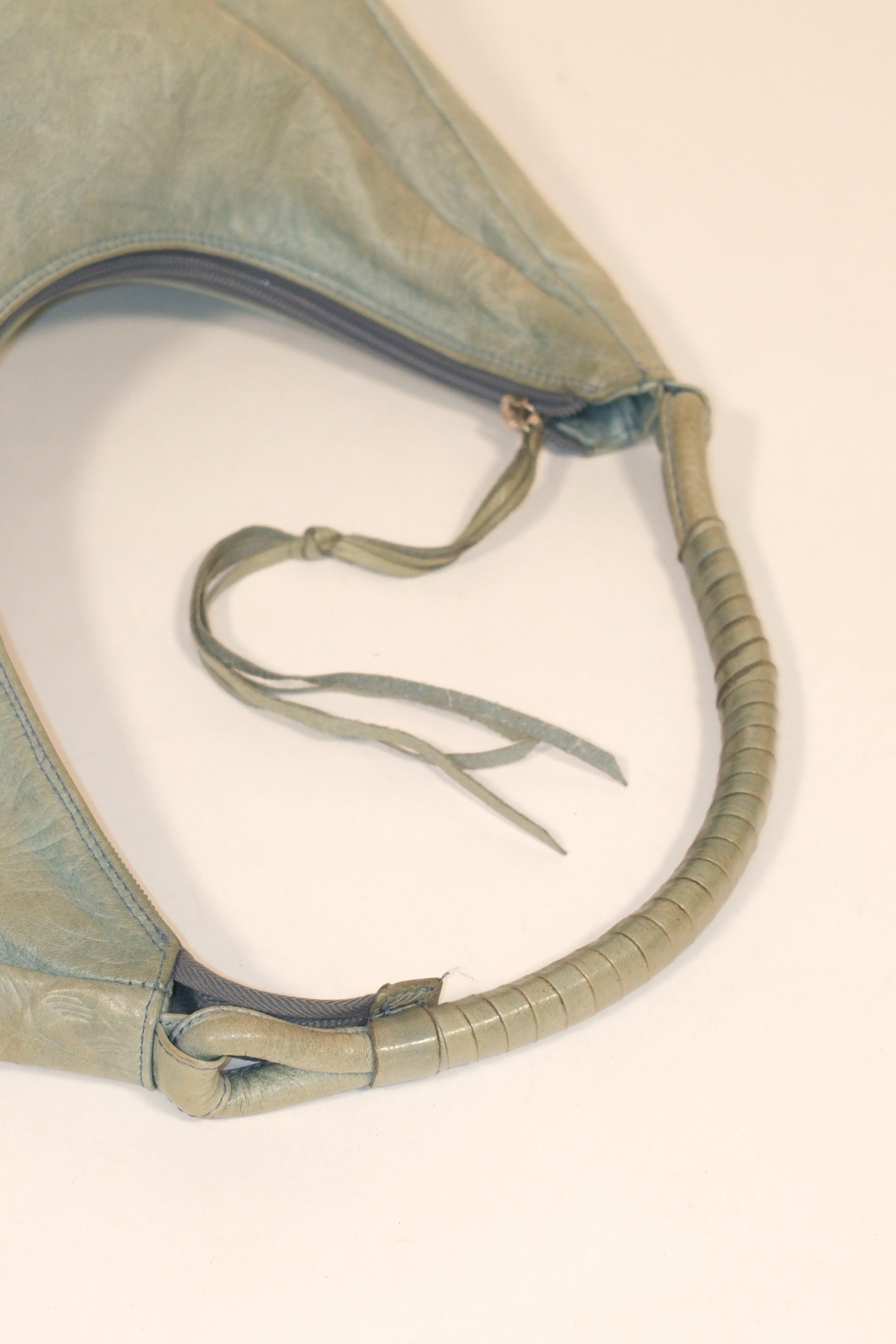 Braccialini Large Light Blue Shoulder Bag