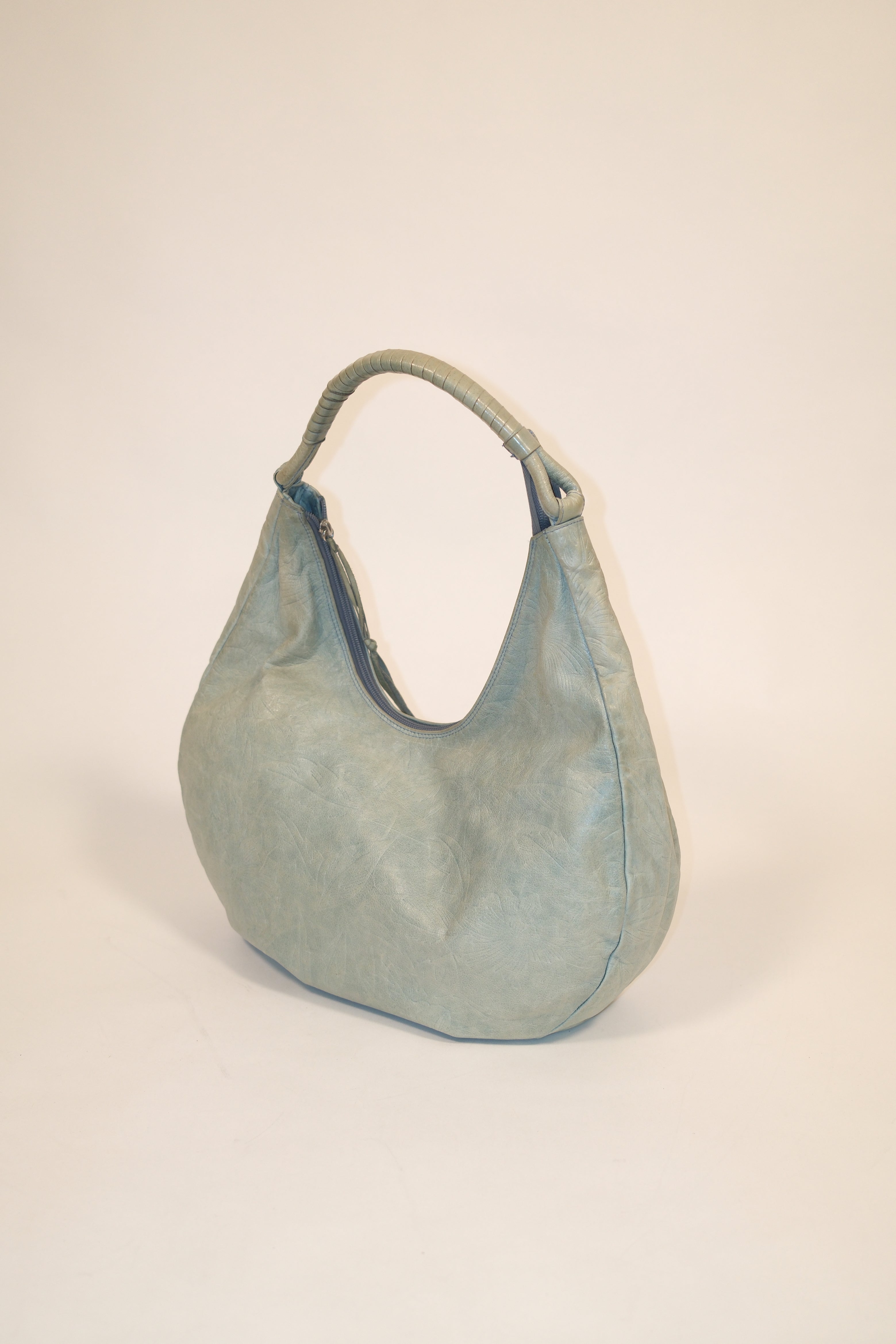 Braccialini Large Light Blue Shoulder Bag