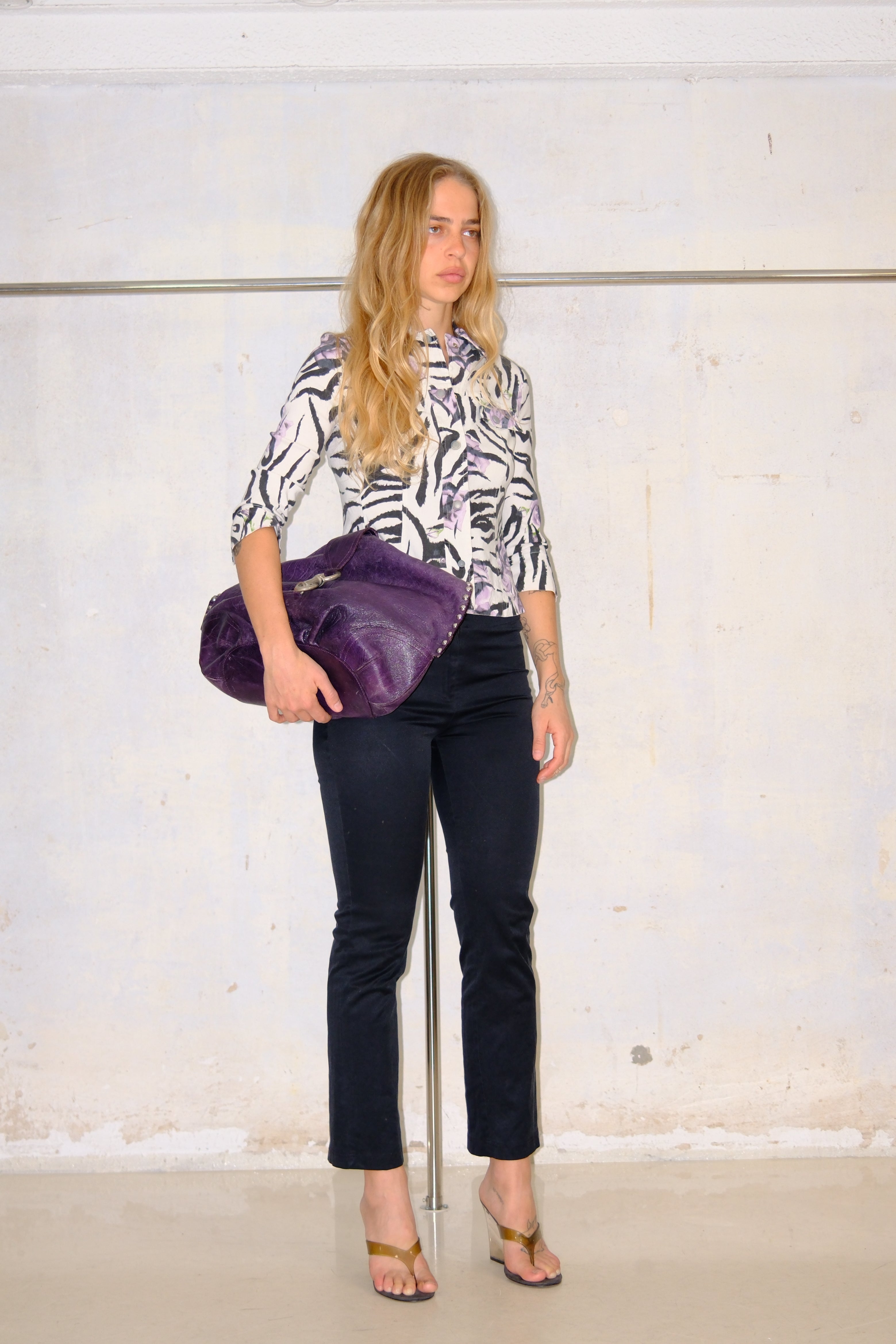 ITALIAN SLIM PRINTED JACKET