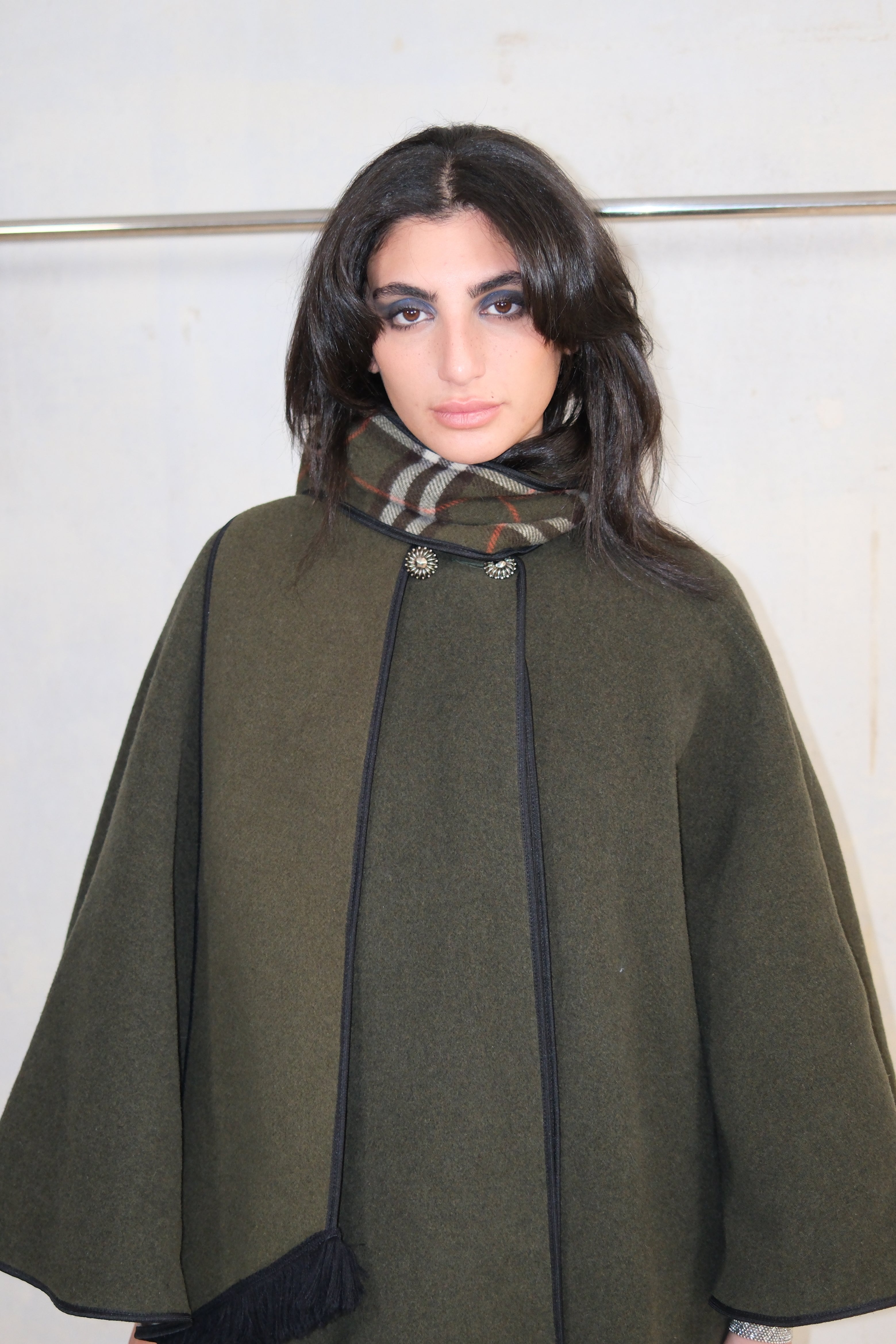 MANY WAYS REVERSIBLE COAT (PLAID&GREEN)