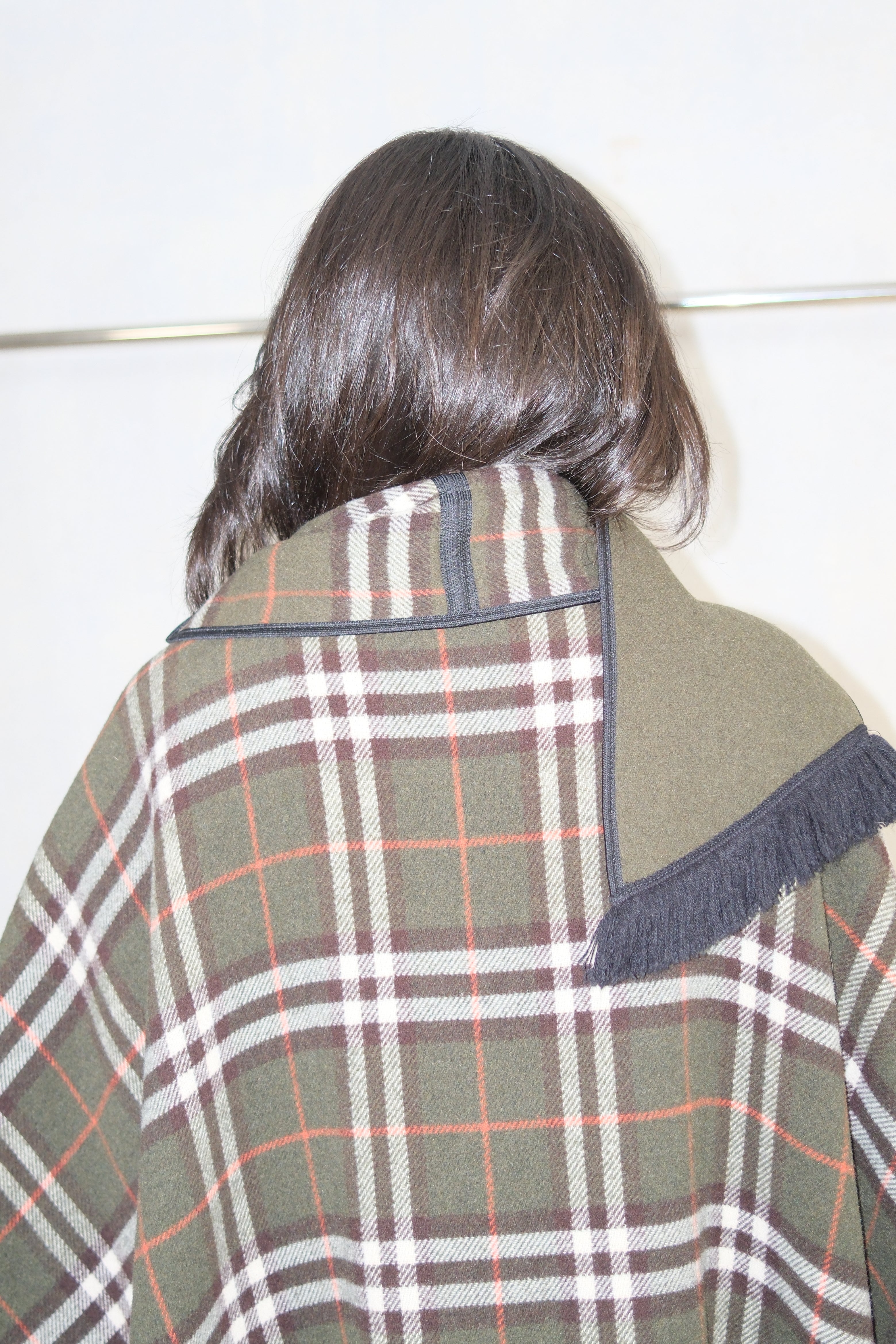 MANY WAYS REVERSIBLE COAT (PLAID&GREEN)