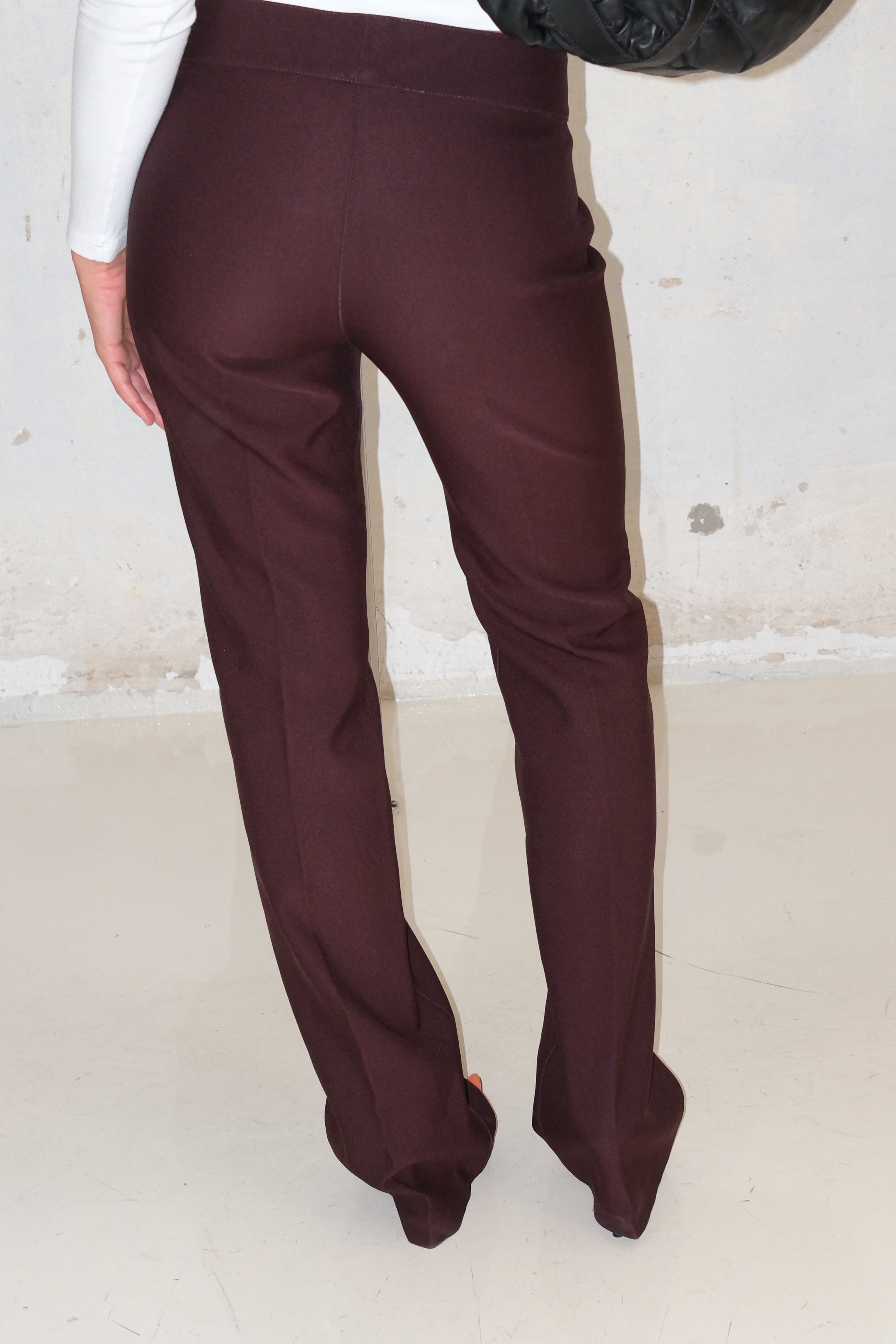 Miss Sixty Low-Rise Eggplant Purple Pants Size 34-36