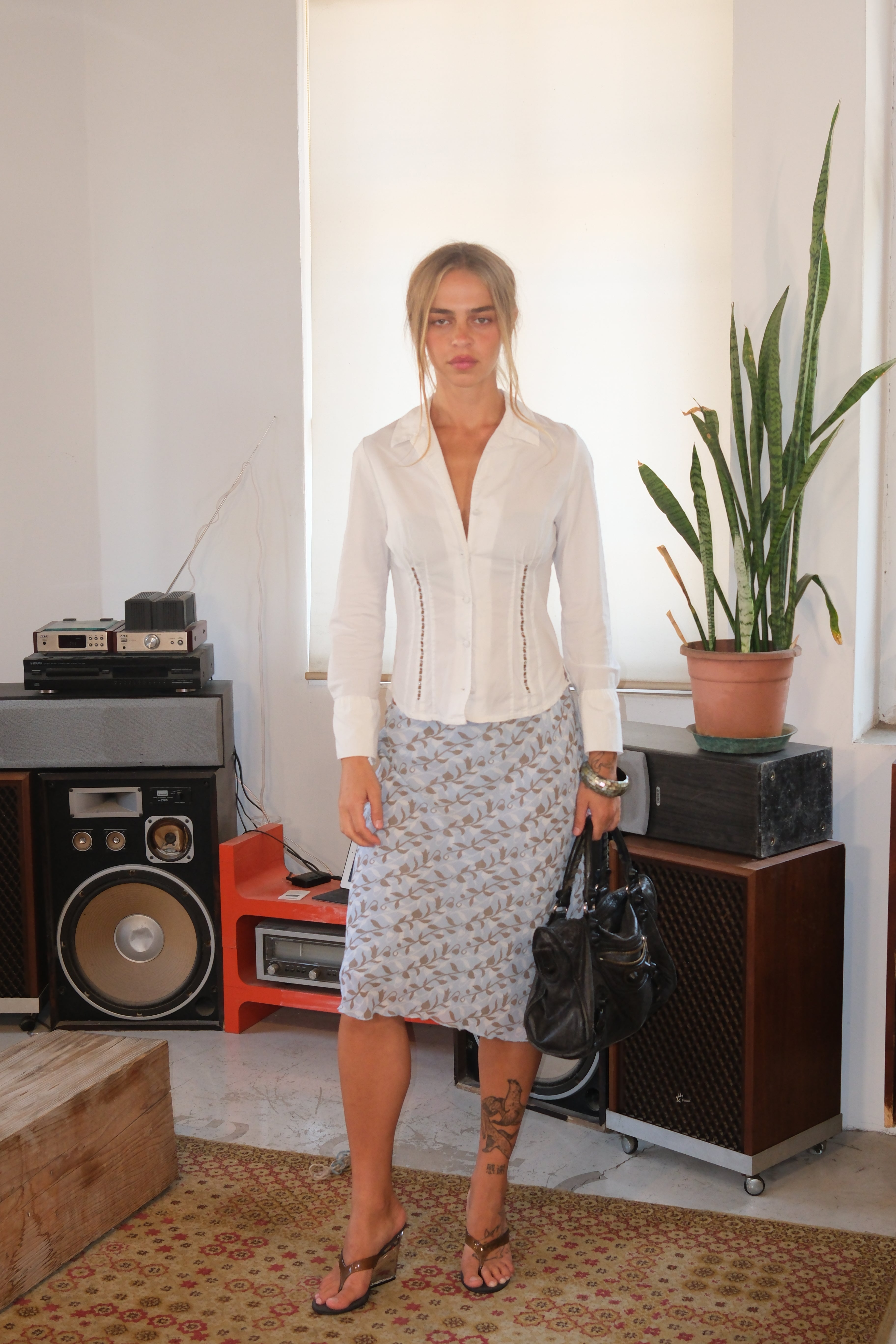 Pastel Printed Skirt