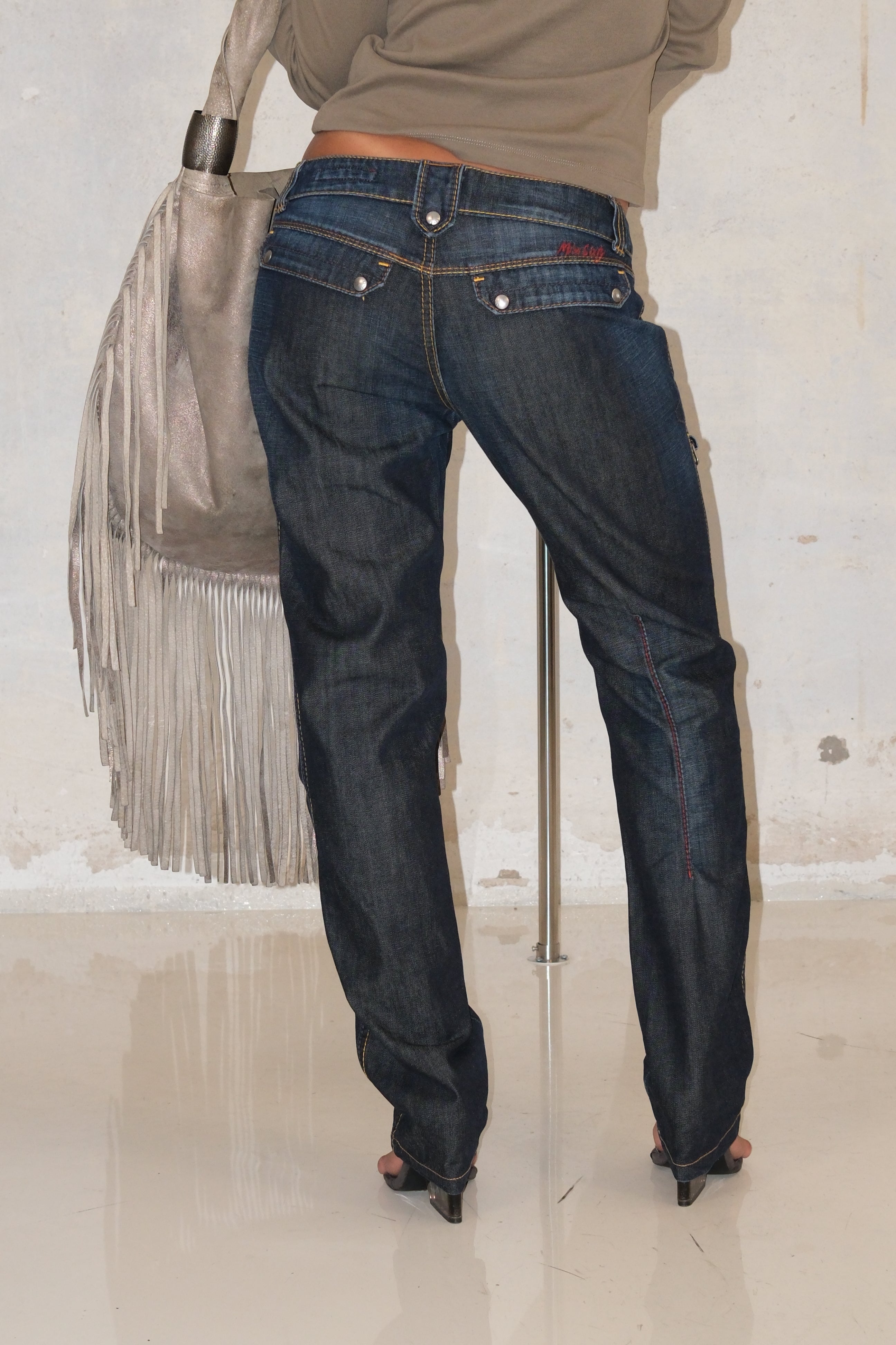Miss Sixty Low Rise Jeans With Pockets Size 34-36
