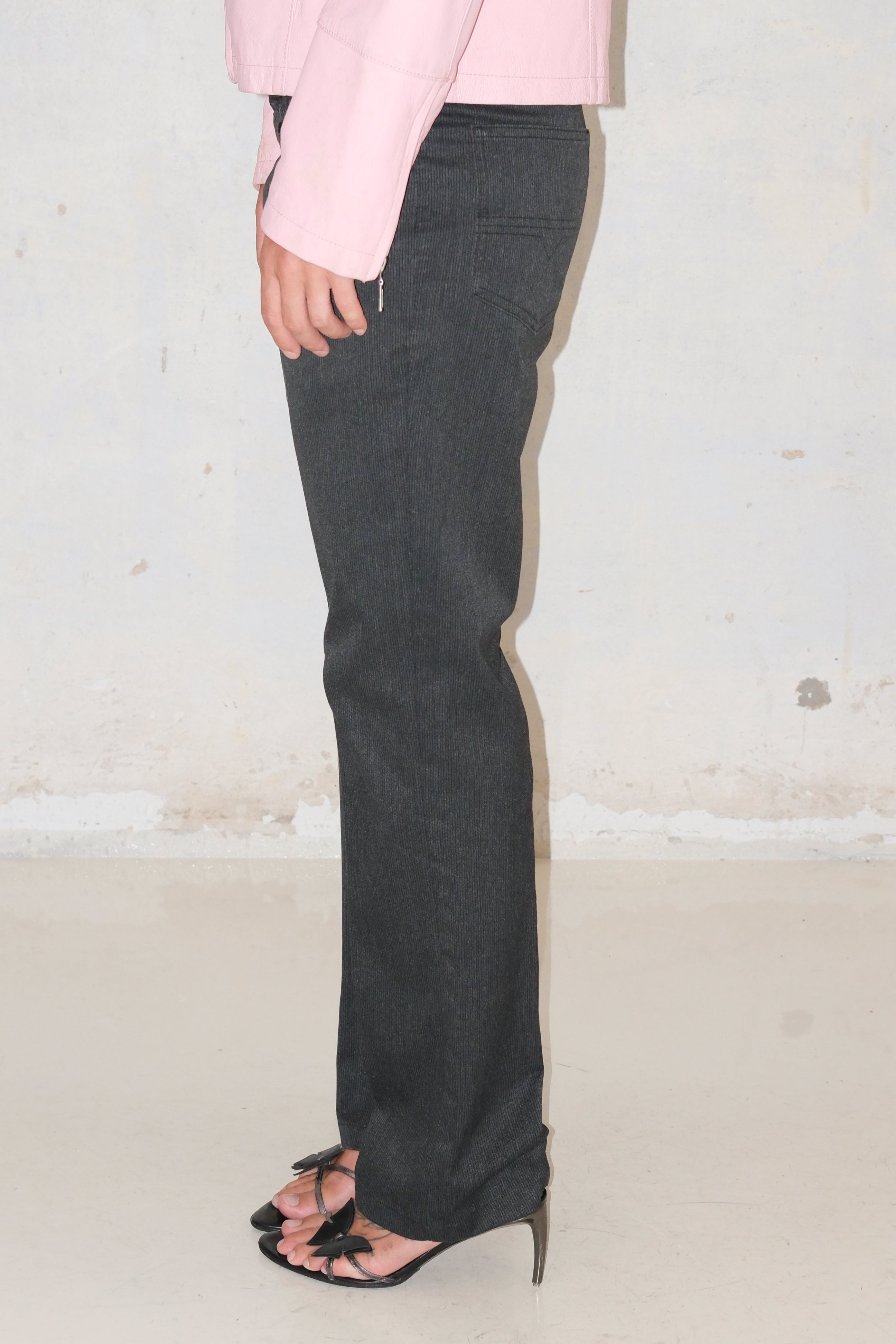 High-Waisted Striped Pants Size 38-40