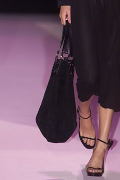 2002 *Runway* Tom Ford for Gucci high heels heart leather sandals
