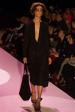 2002 *Runway* Tom Ford for Gucci high heels heart leather sandals