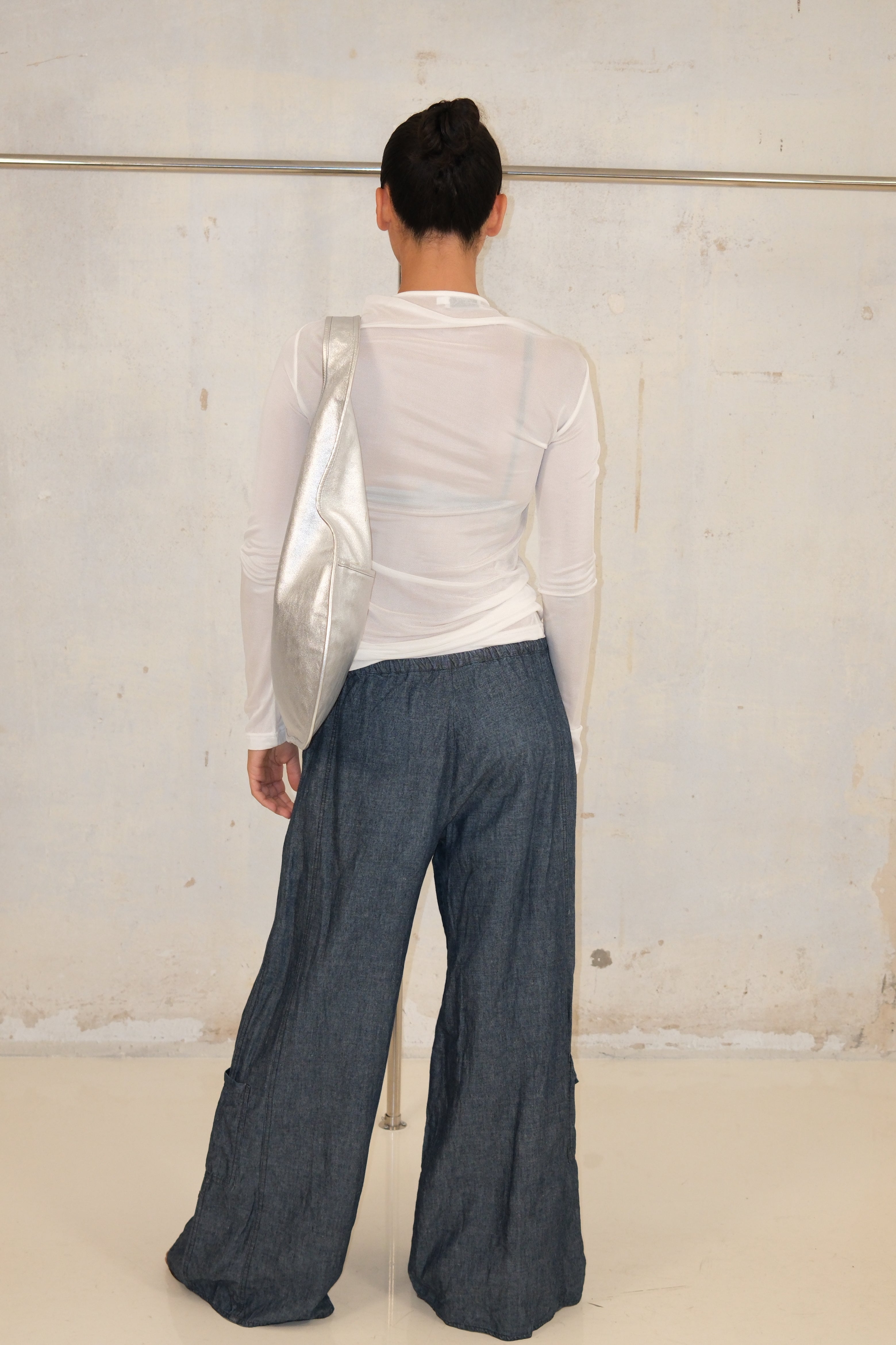 White Long Sleeve Top